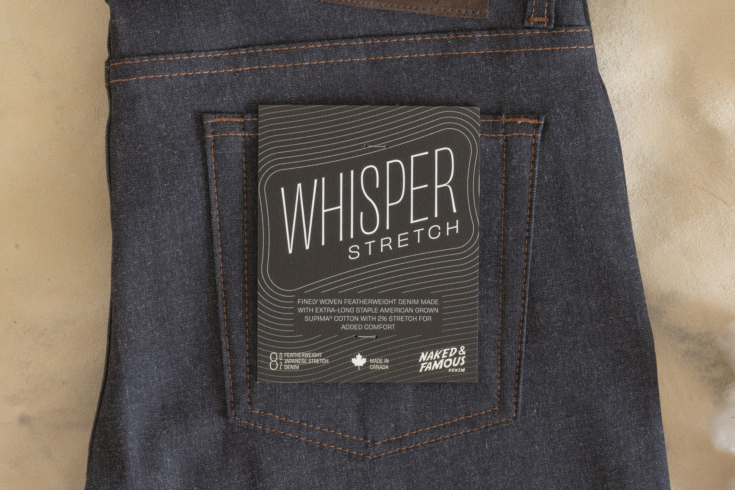 Whipper Stretch Denim - Pocket Flasher