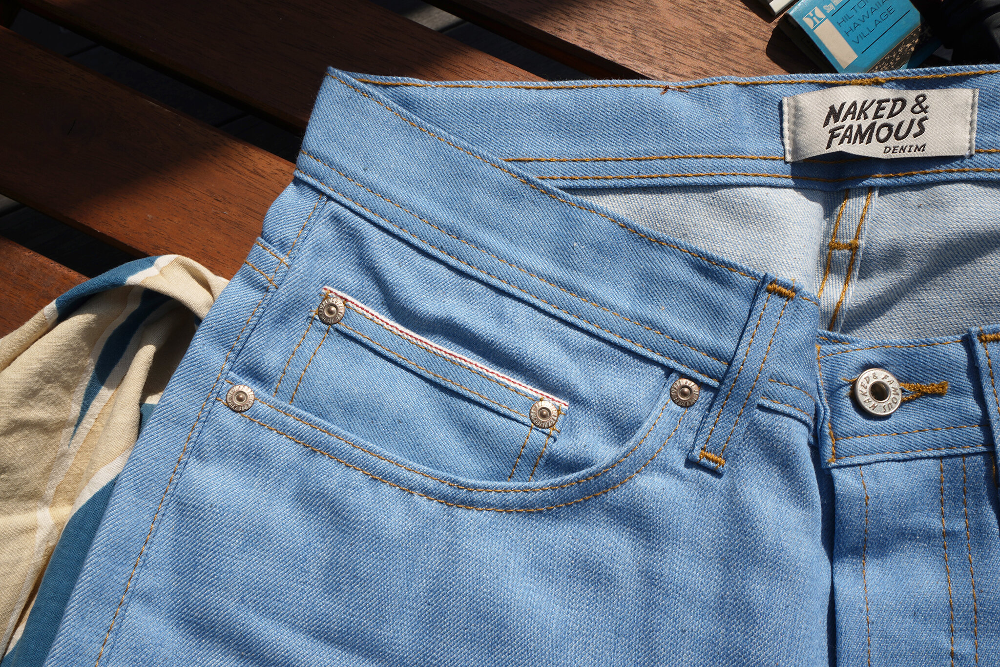 Summer Sky Selvedge - Hardware