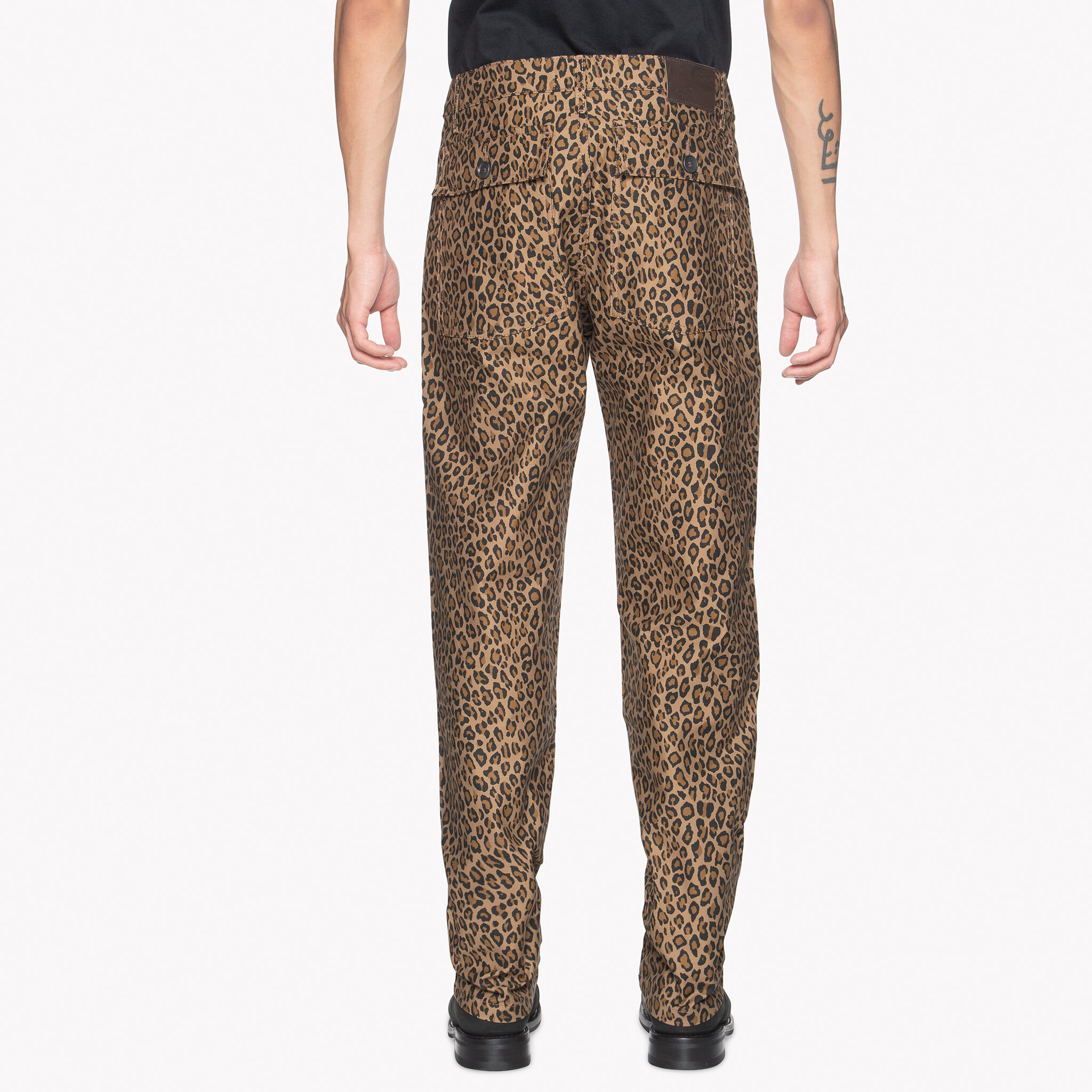 Work Pant - Leopard Print
