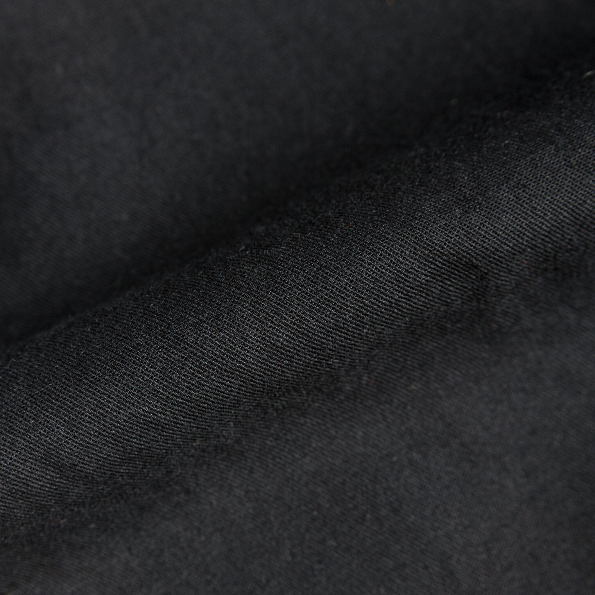  Kimono Shirt - Black Short Slub Denim - fabric 