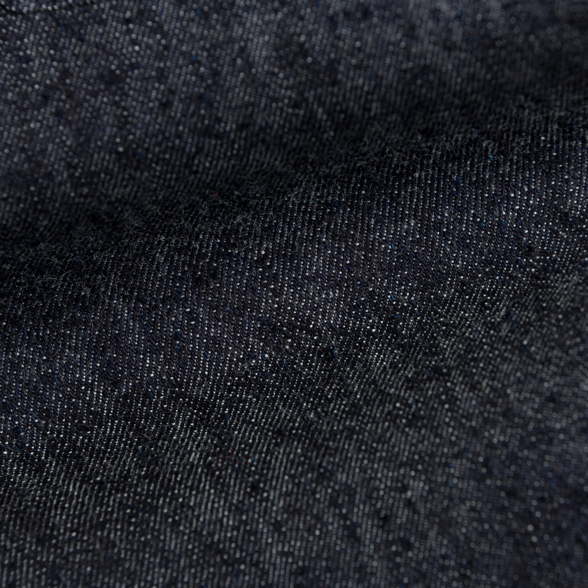  Work Shirt - Slub Nep Rinsed Denim - fabric 