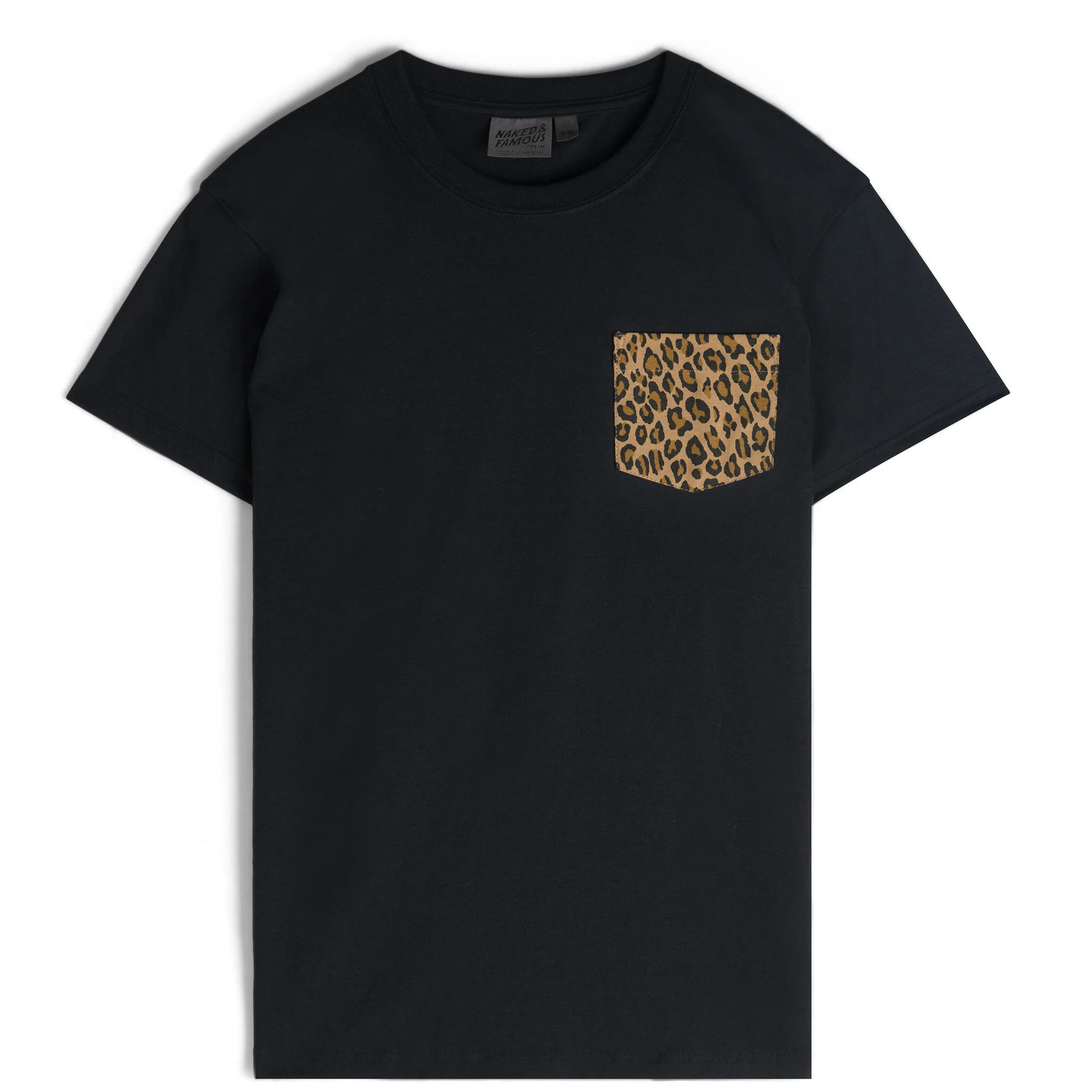 Contrast Pocket Tee - Black - FW21 