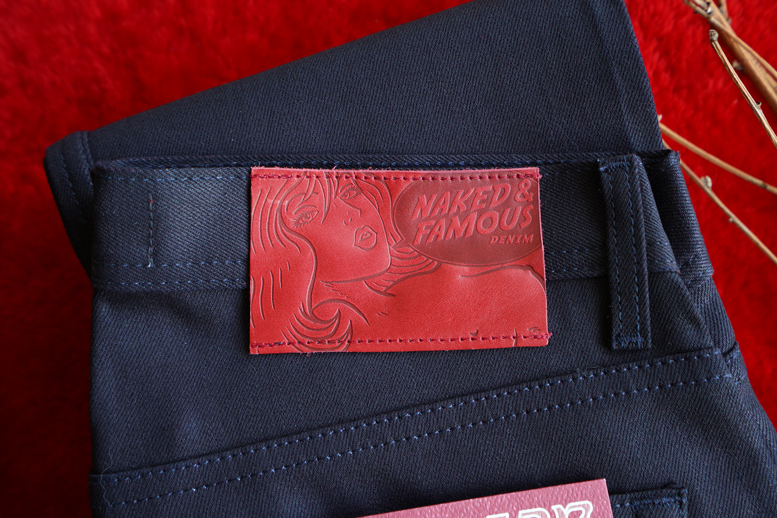 Crimson Sky - Patch en cuir