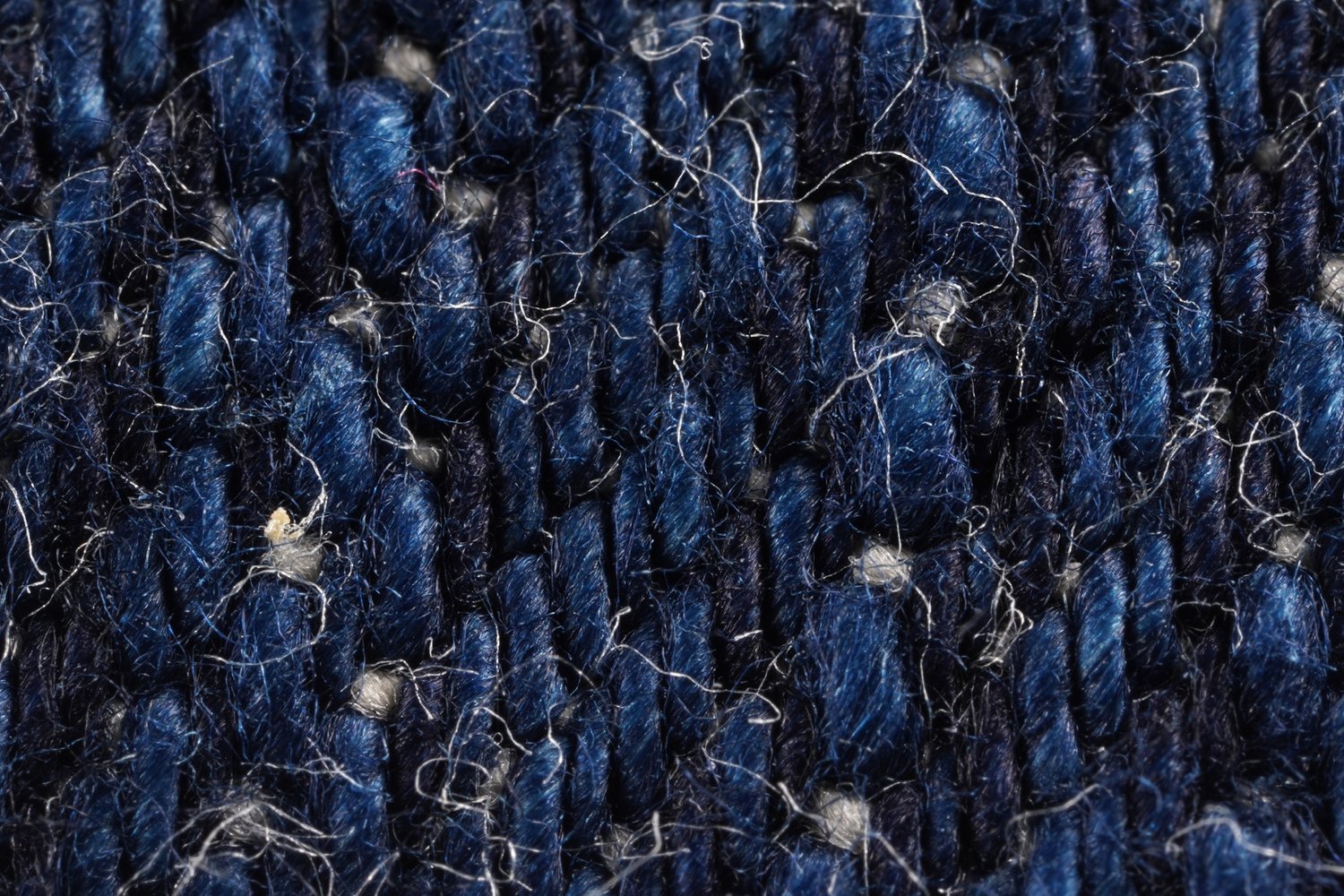 MIJ9 - « Tennen Ai » Natural Indigo Slub Selvedge - Fil Macro Indigo