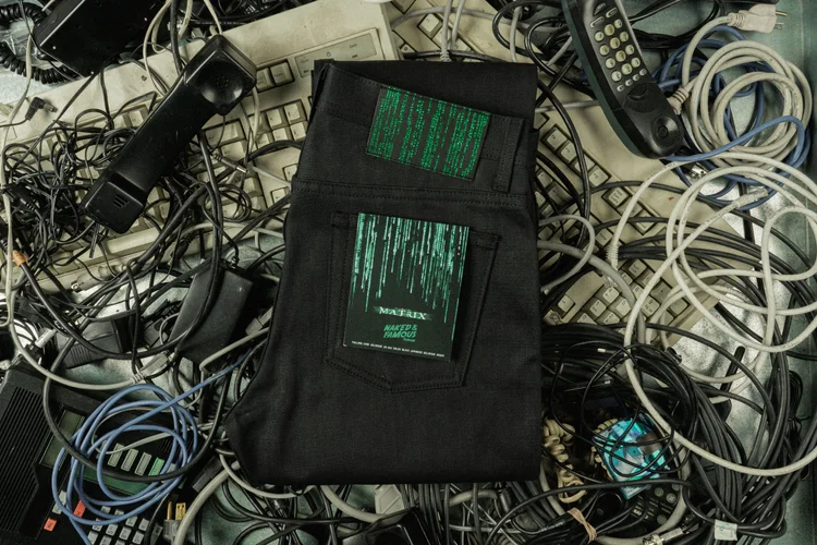 Theory フォックスファースヌード Naked & Famous Denim x The Matrix | Naked & Famous Denim