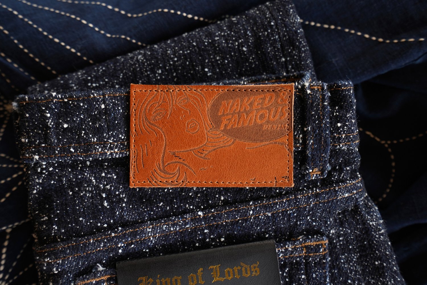 King Of Lords Selvedge - Leather Patch