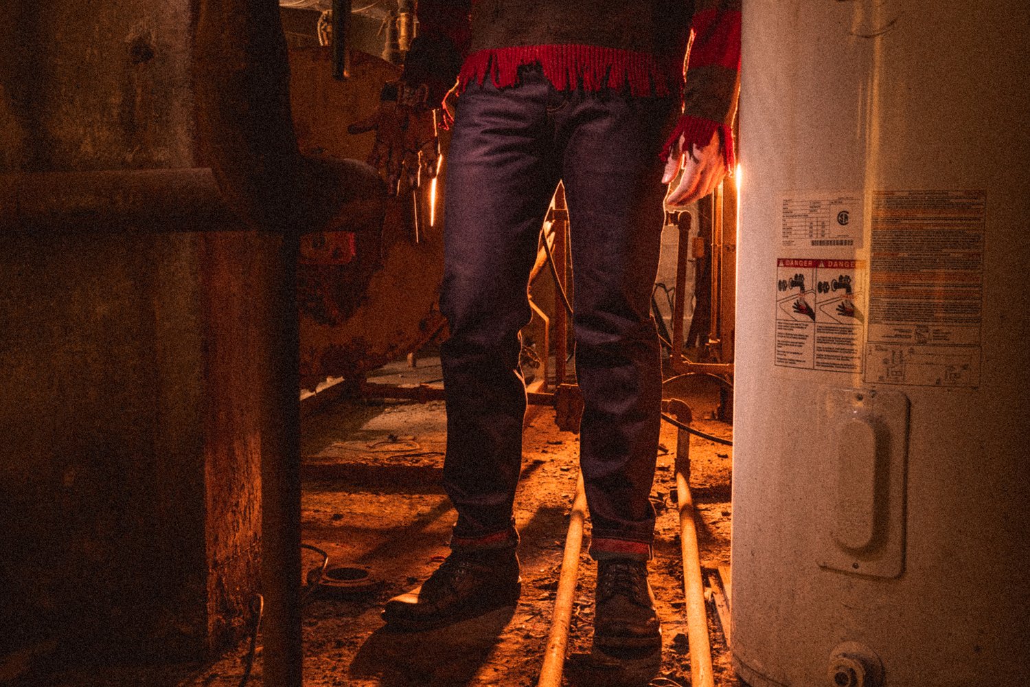 Nightmare On Elm Street - Freddy Krueger Springwood Slasher Selvedge - On Model