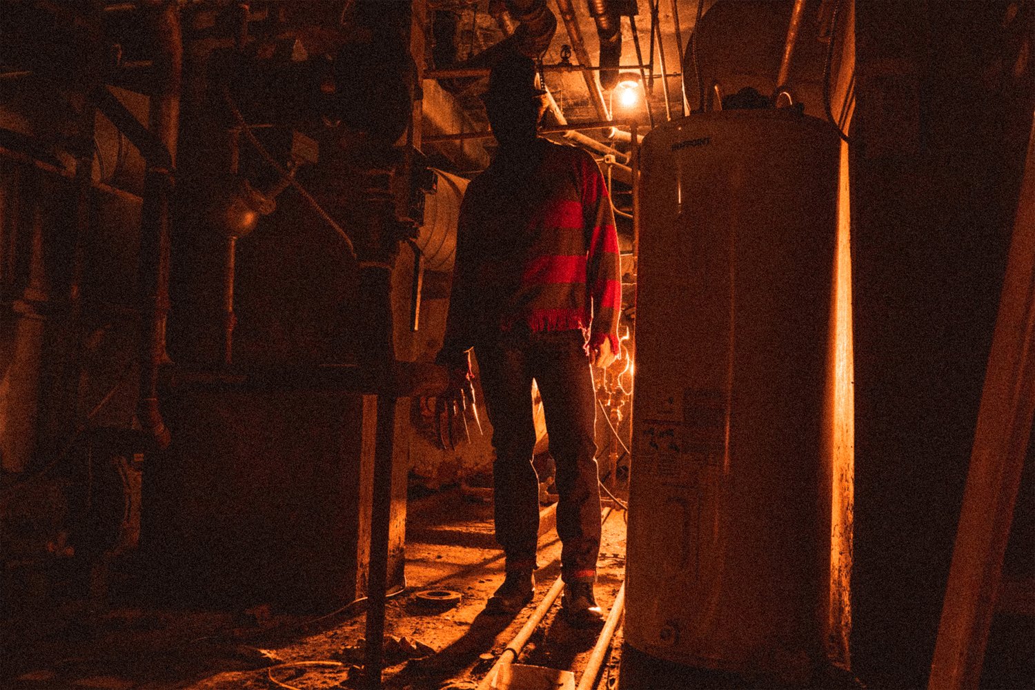 Nightmare On Elm Street - Freddy Krueger Springwood Slasher Selvedge - On Model