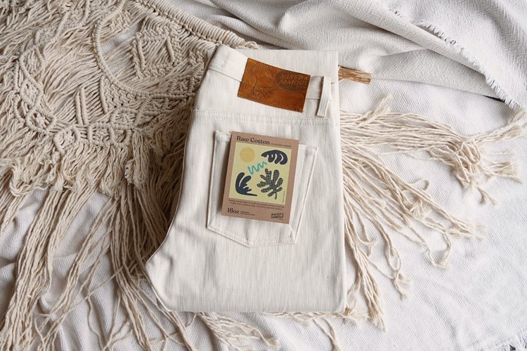 Raw Cotton Slub Selvedge