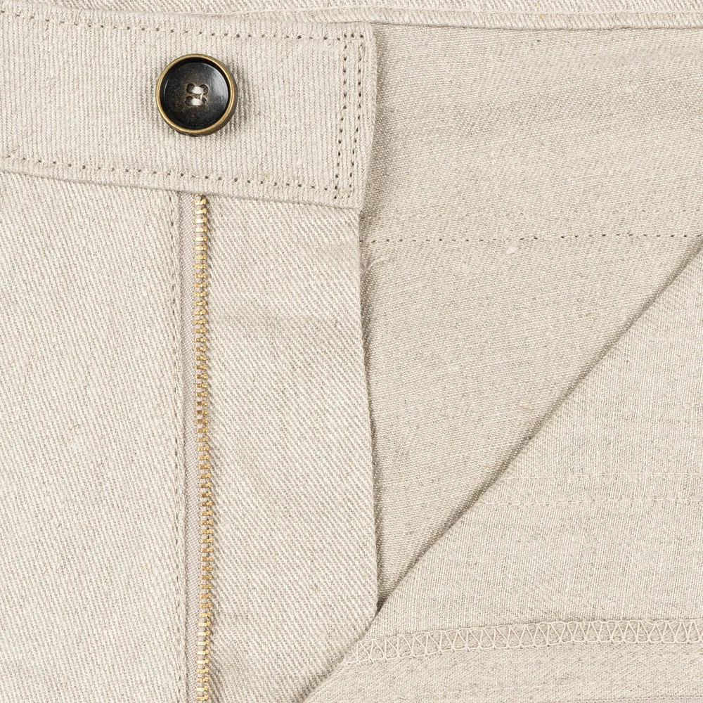 【SCENERITY】Raw linen denim pants Raw Linen Denim | Naked & Famous Denim