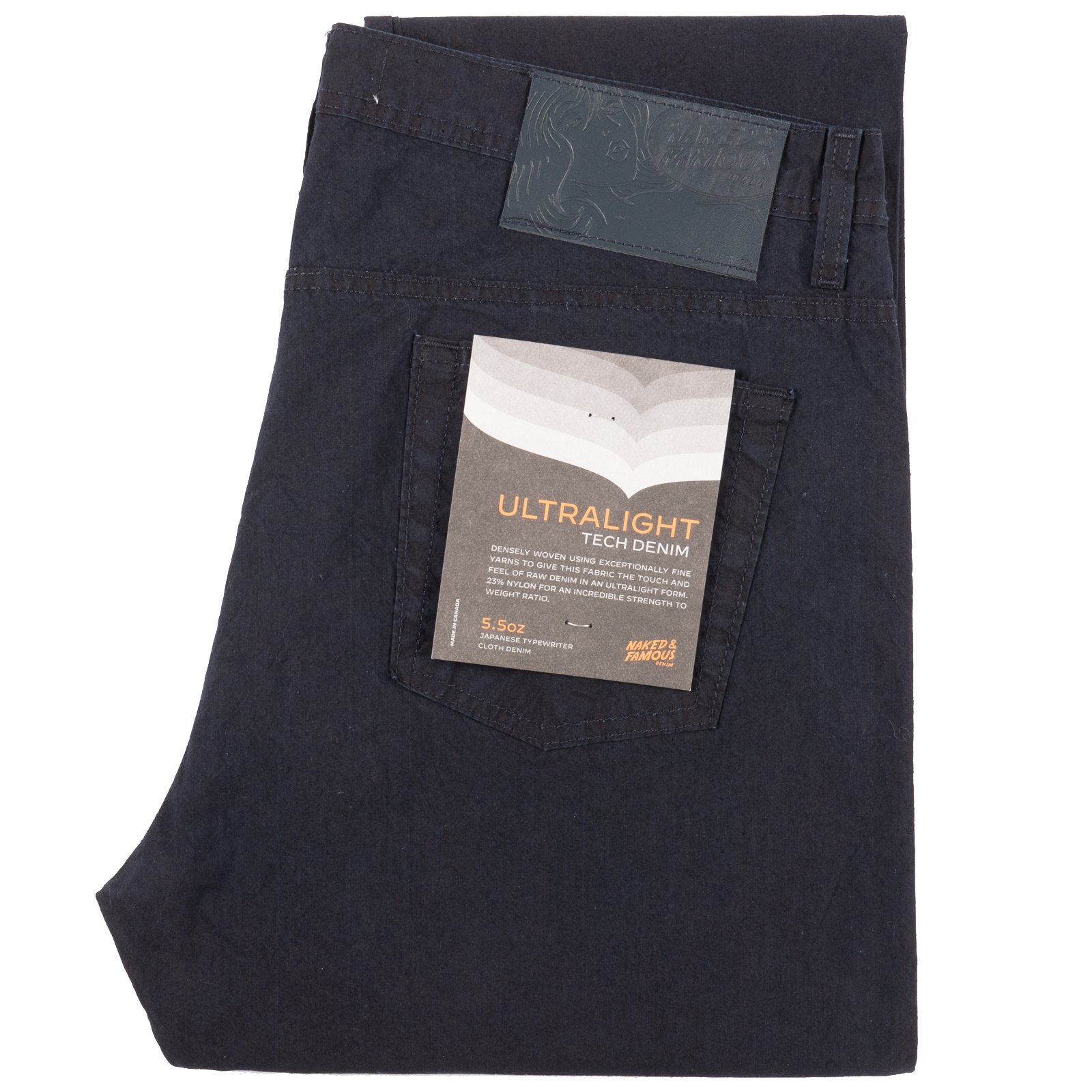  Ultralight Tech Denim jeans - folded 