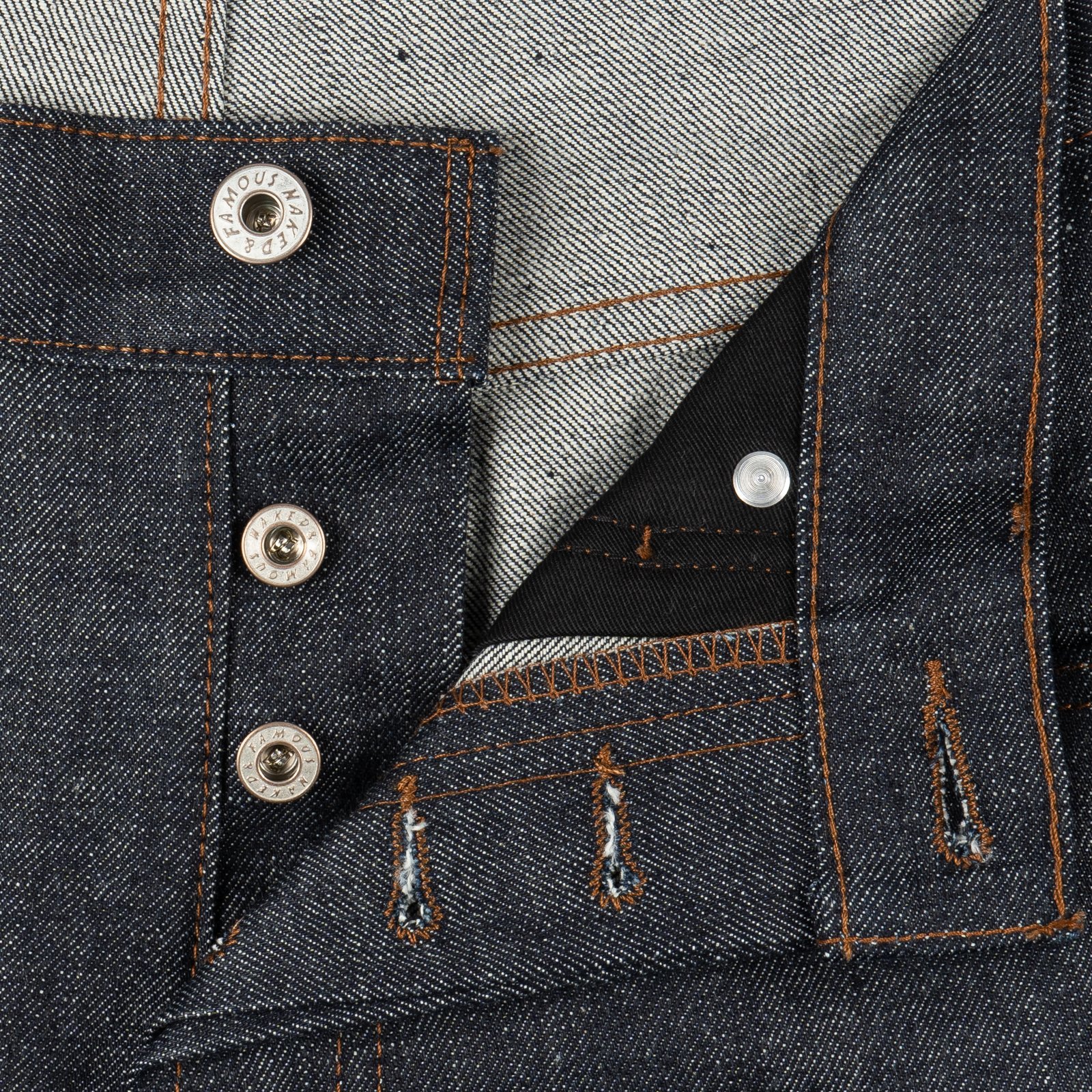  La Belle Province Selvedge jeans - button fly 
