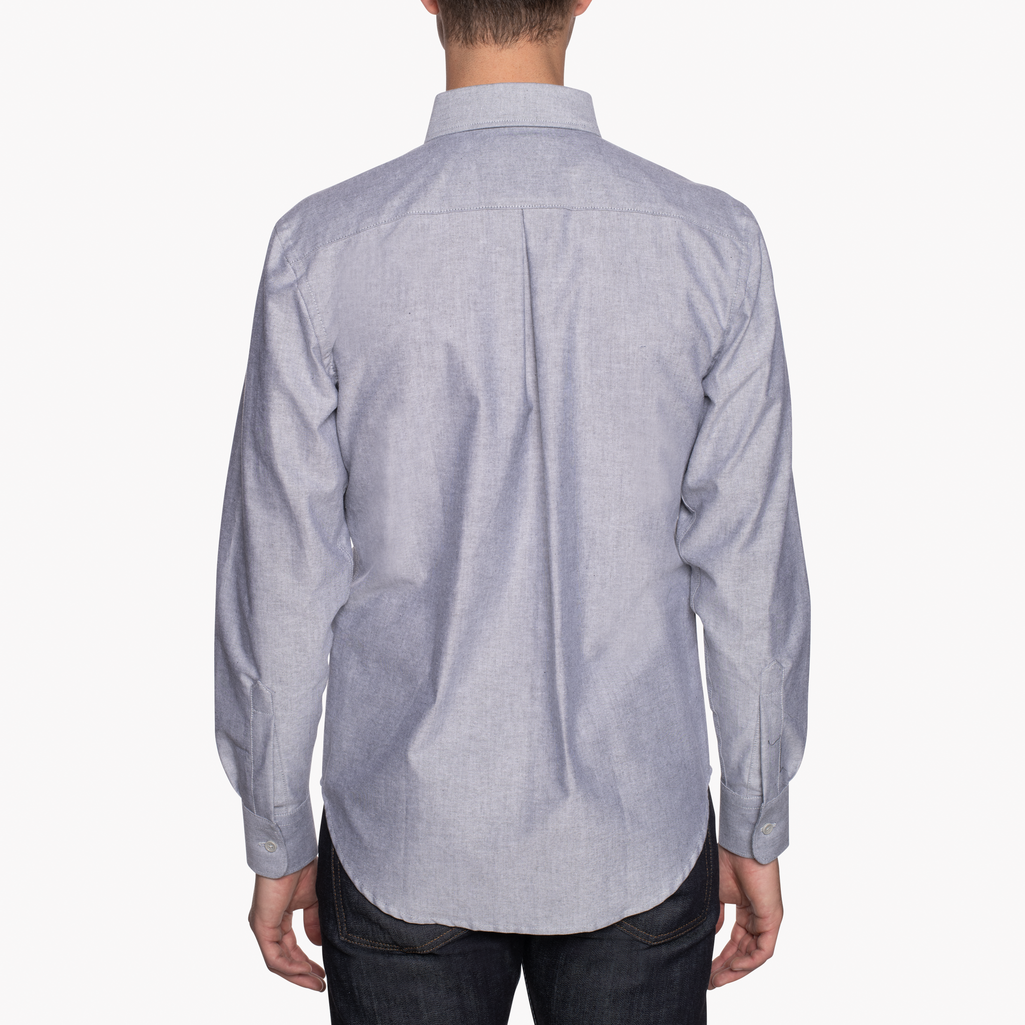 Easy Shirt - Cotton Oxford - black - back 