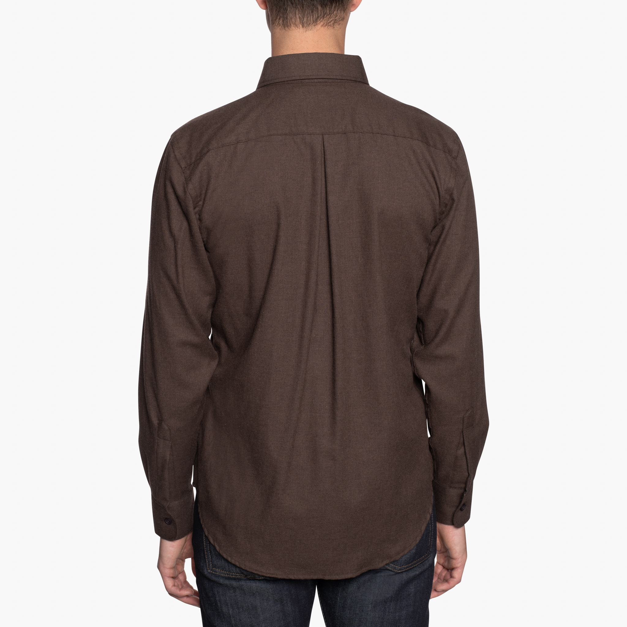  Easy Shirt - Soft Twill - Brown - back 