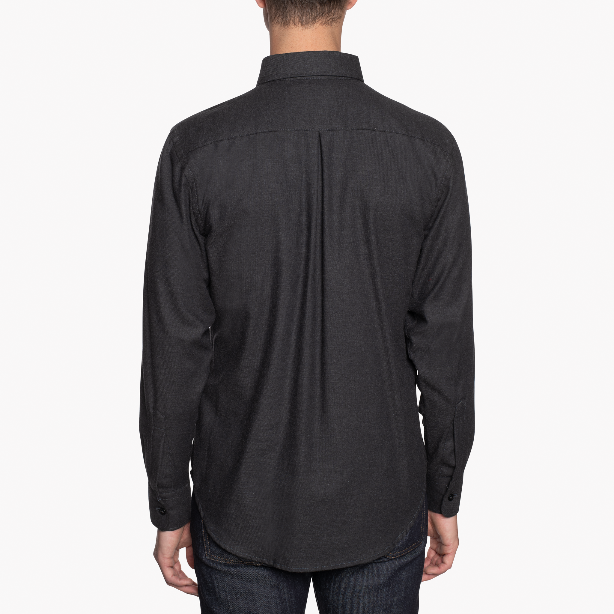  Easy Shirt - Soft Twill - Charcoal - back 