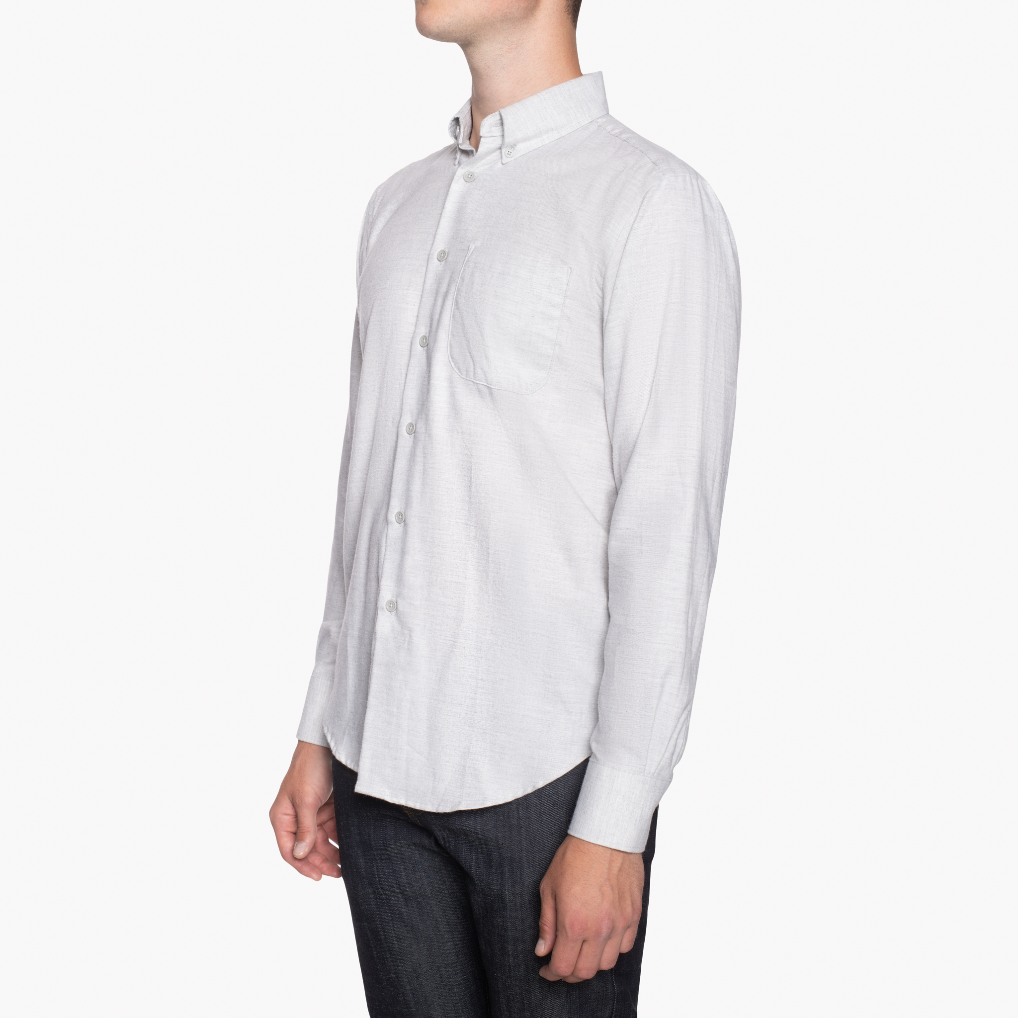  Easy Shirt - Soft Twill - Grey - side 