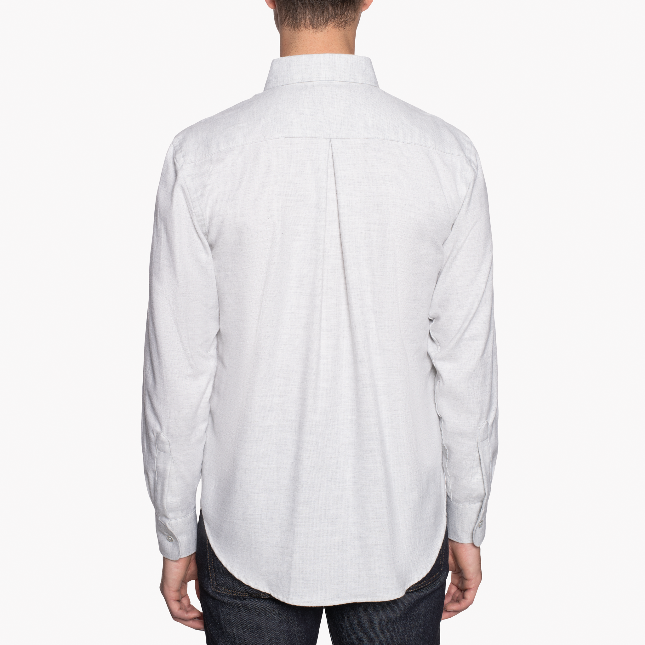  Easy Shirt - Soft Twill - Grey - back 