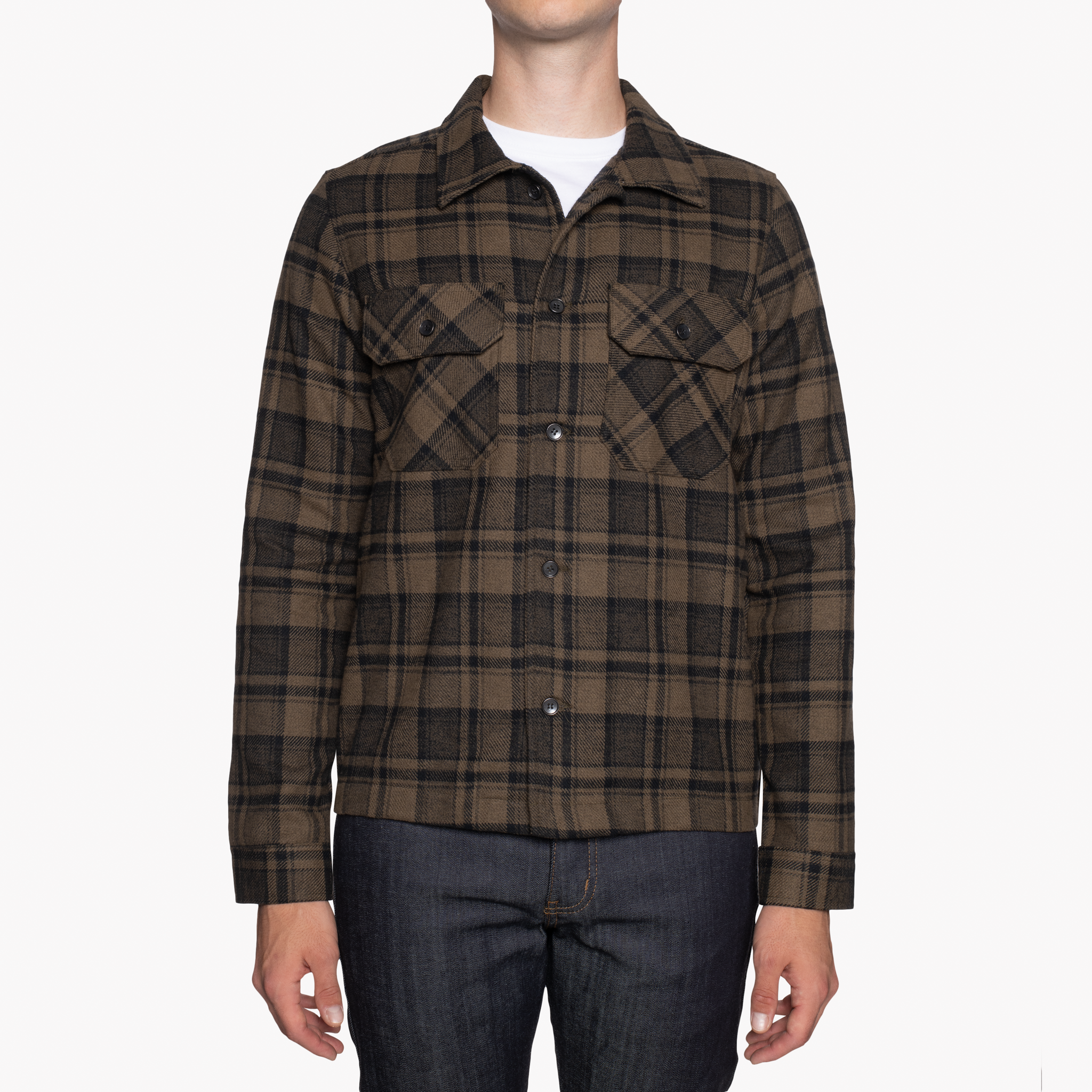  Work Shirt - Heavy Vintage Flannel - Earth - front 