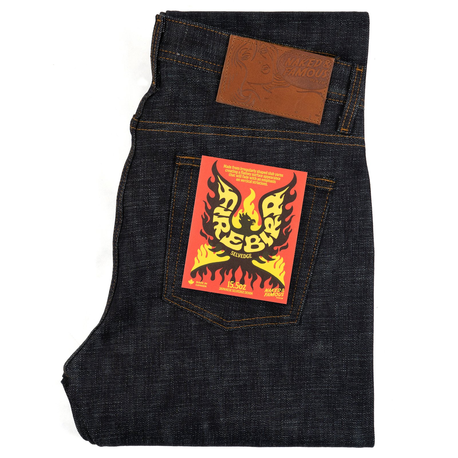  Firebird Selvedge jeans - folded 