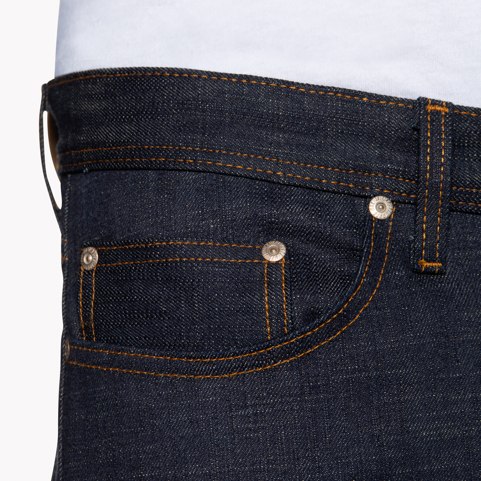  Perfect Blue Slub Selvedge jeans - coin pocket 
