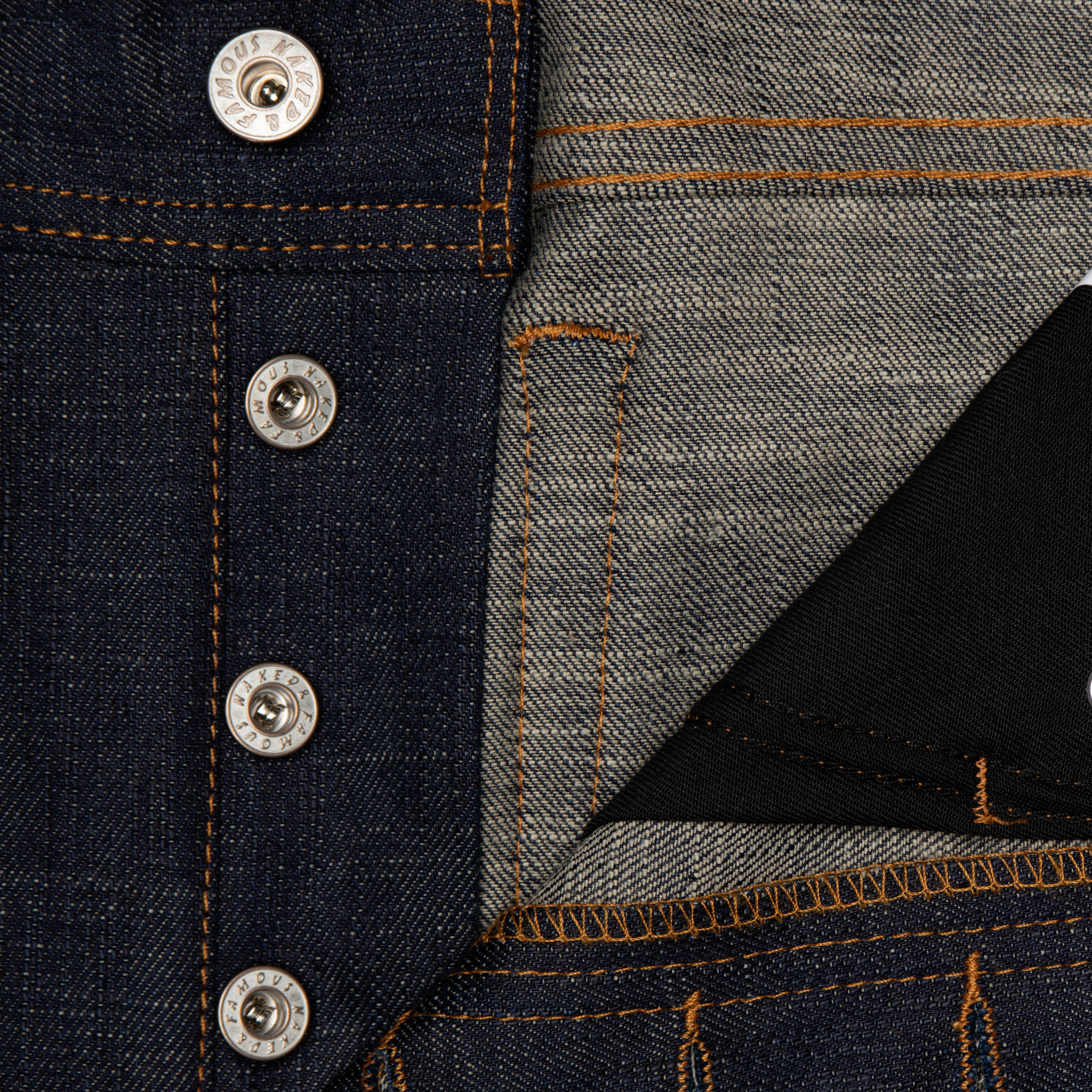  Perfect Blue Slub Selvedge jeans - button fly 
