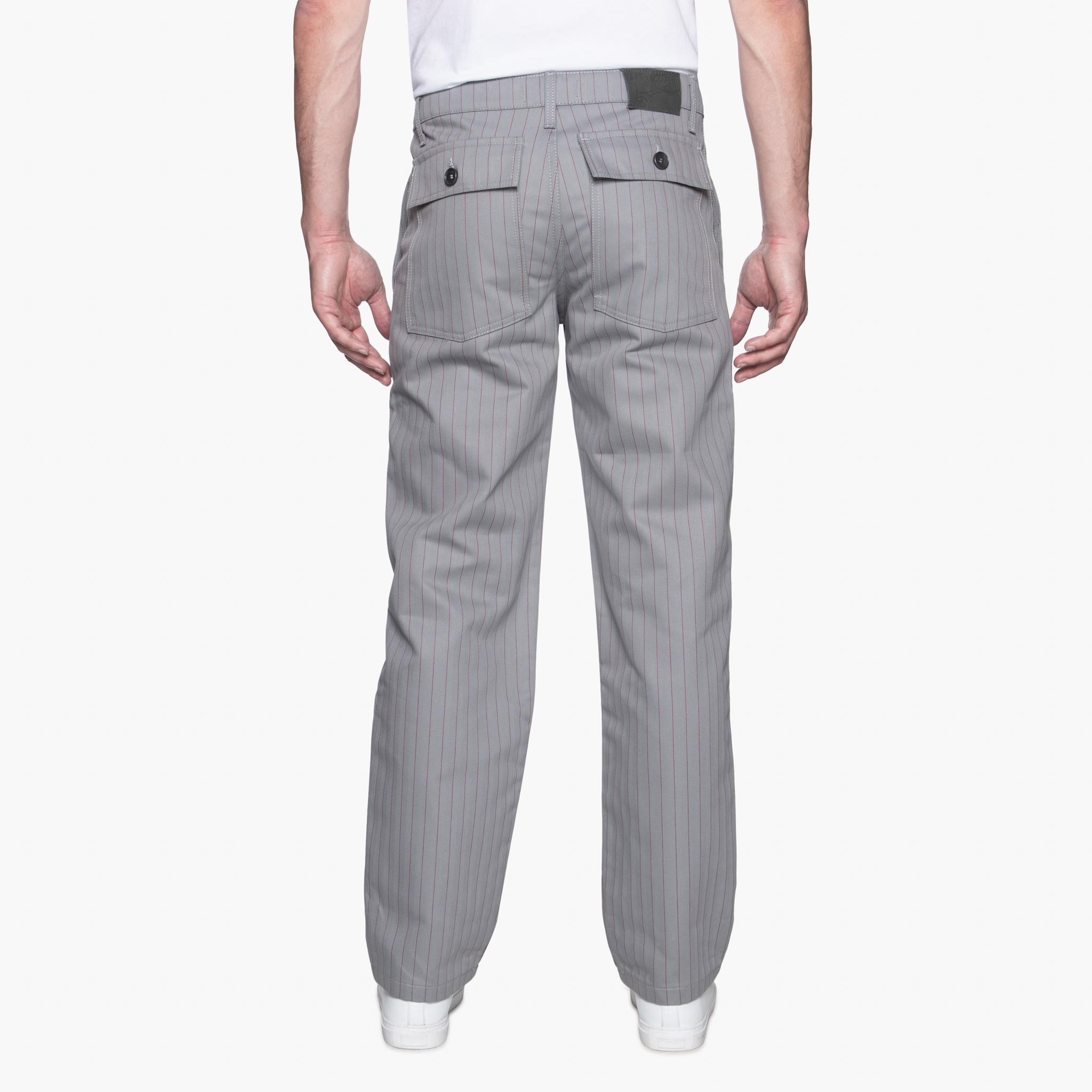  Work Pant - Repro Workwear Twill Grey - back 