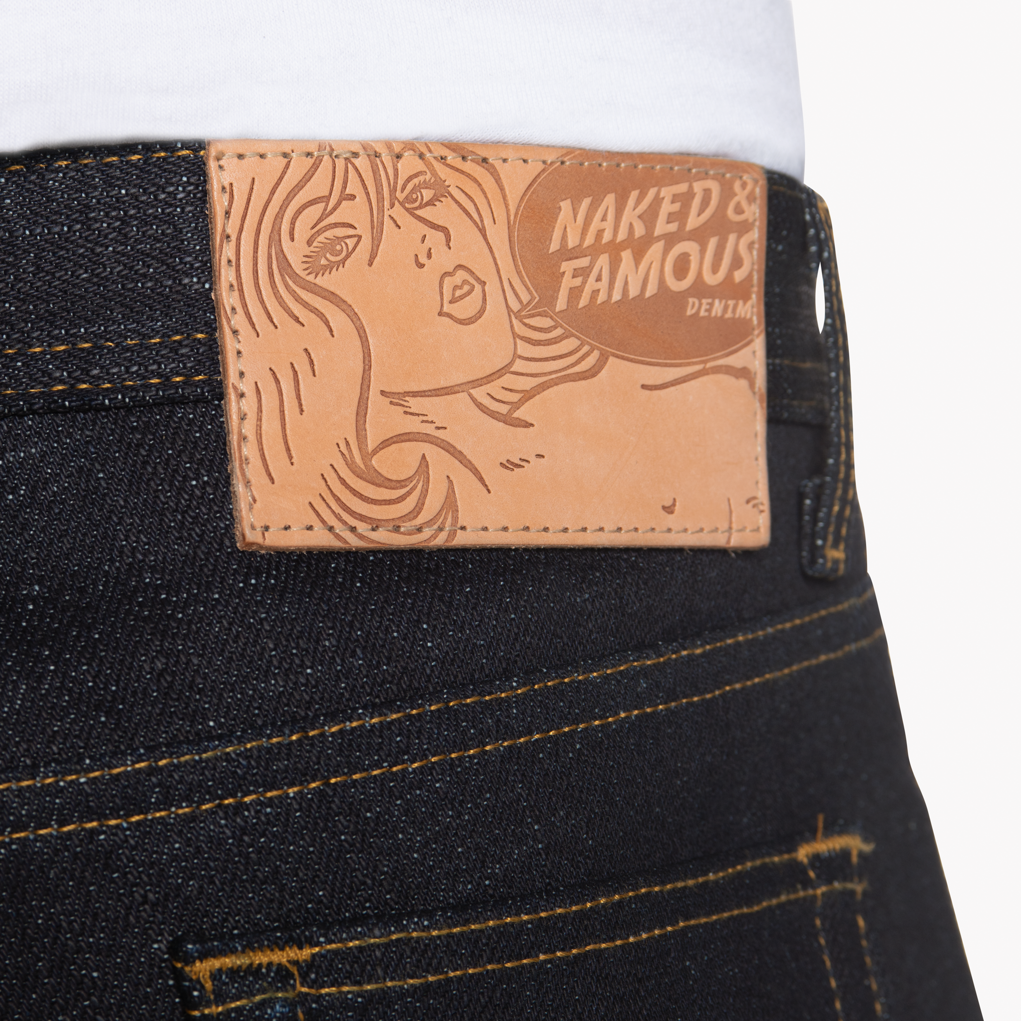  Elephant 11 - Grandrelle - jeans - leather patch 