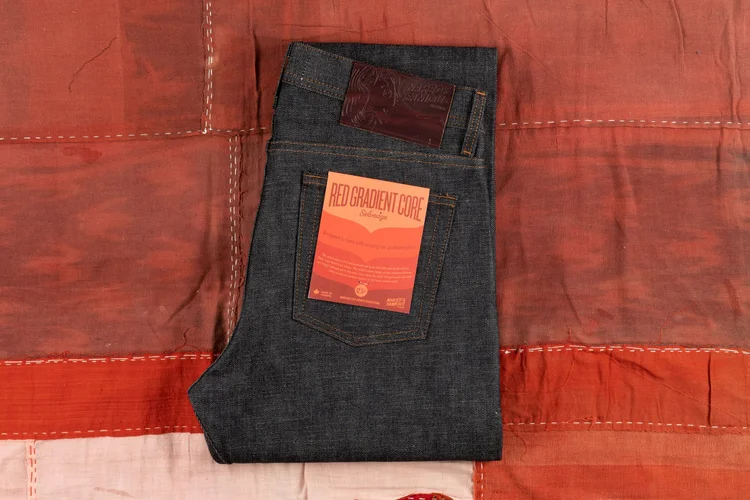 Red Gradient Core Selvedge