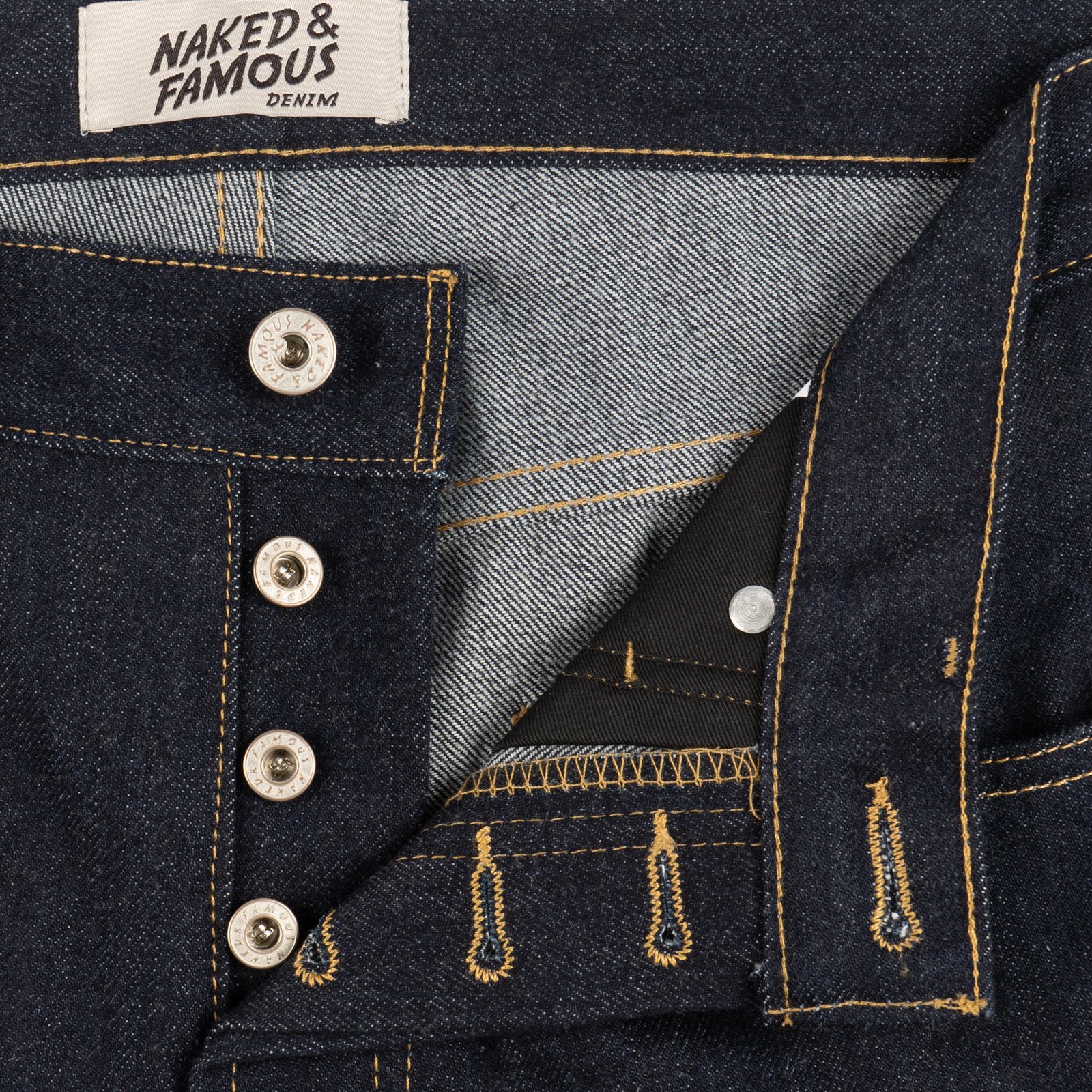  Salvaged Selvedge jeans - button fly   