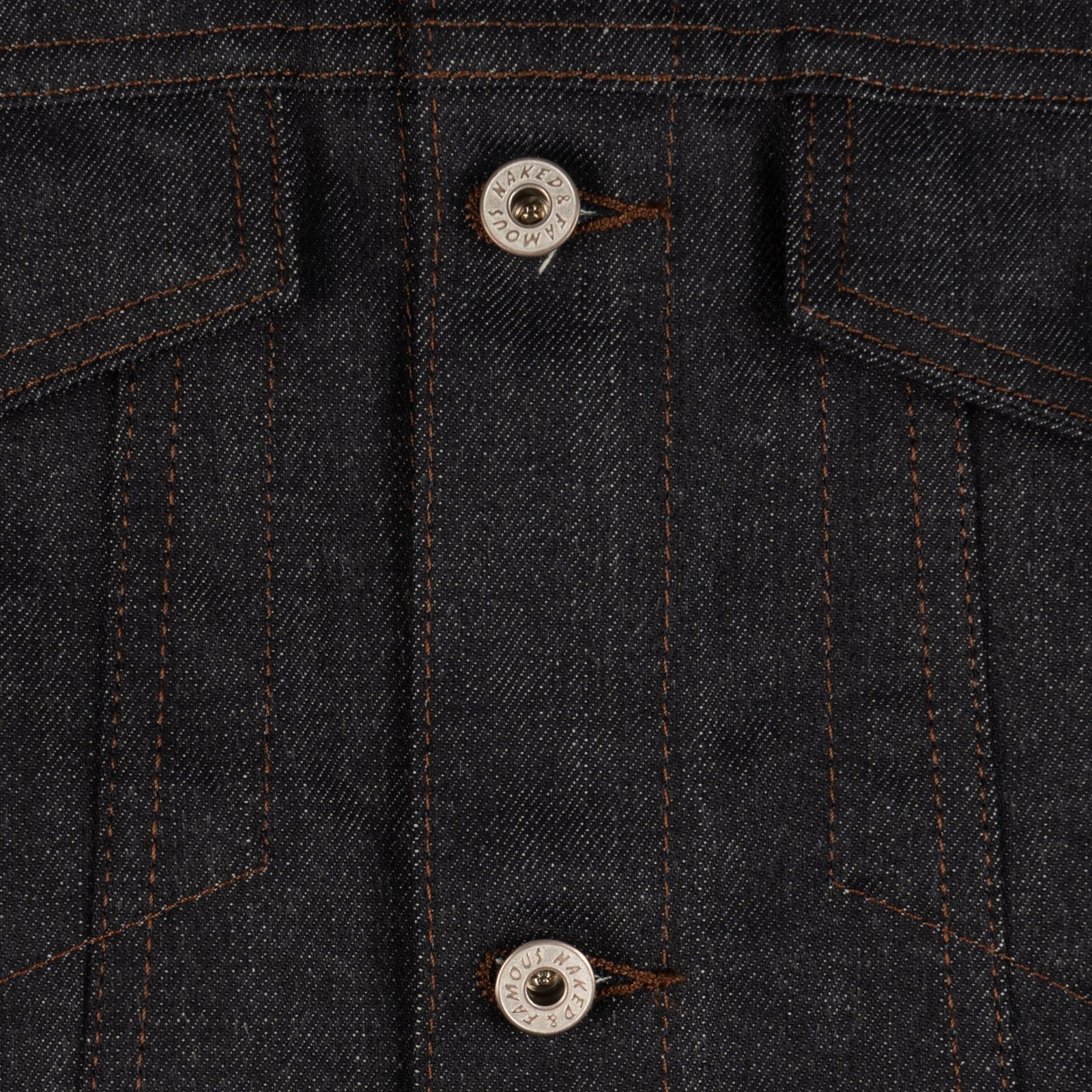  Blue Grass Denim Jacket - closeup front 