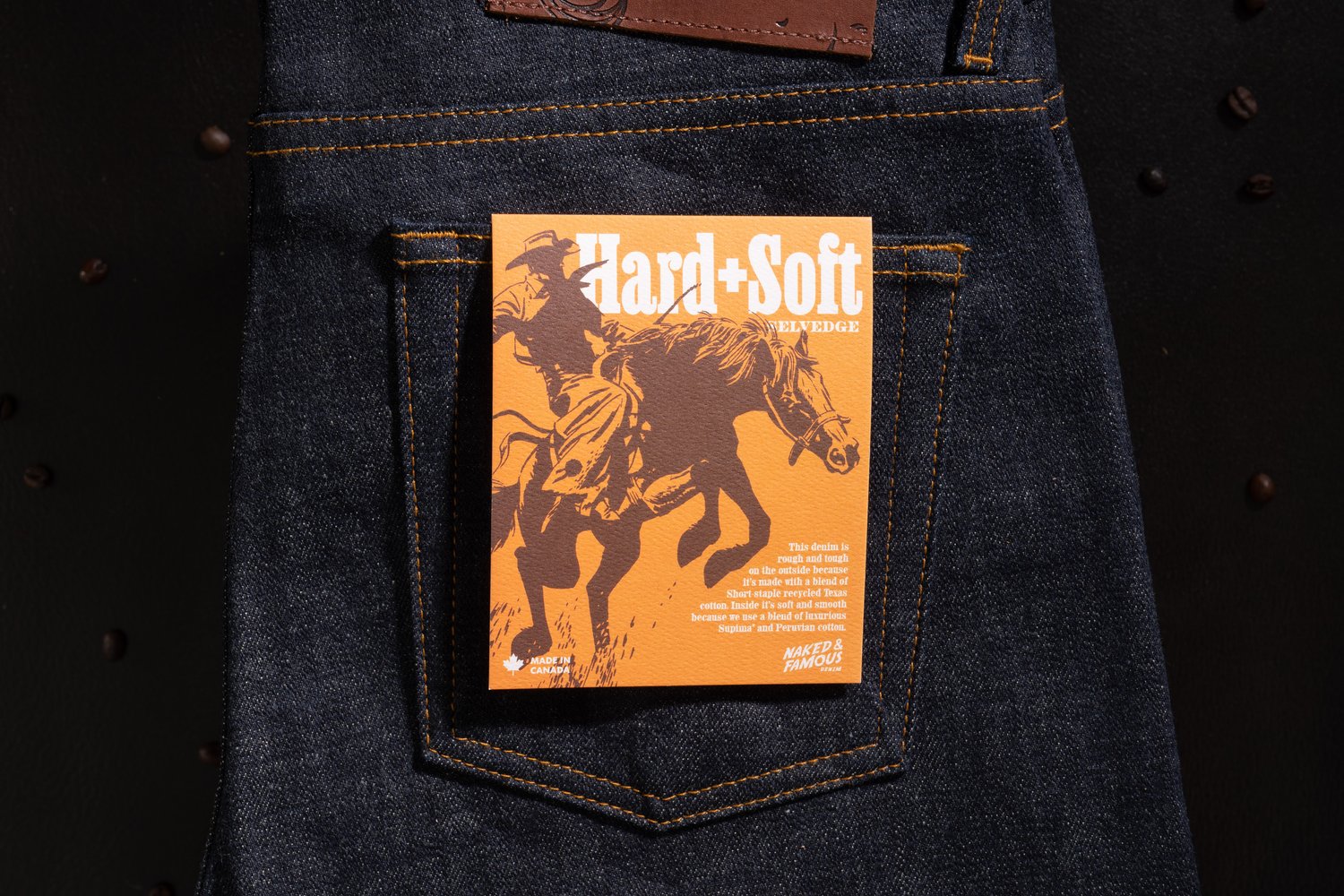 Hard + Soft Selvedge - Pocket Flasher