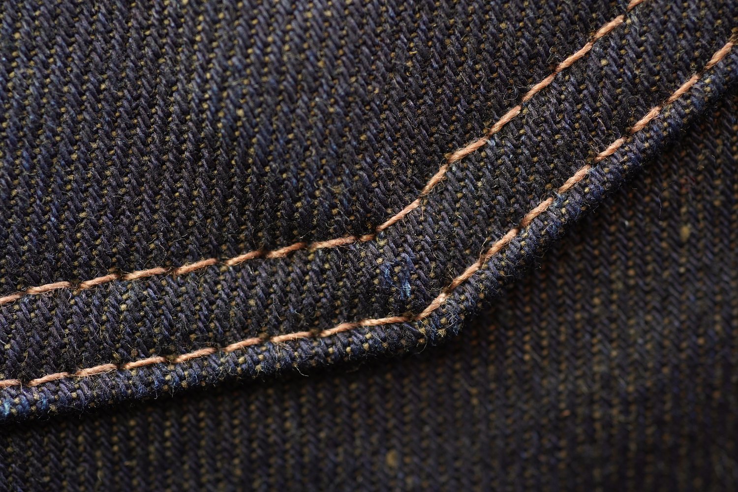 Double Dirty Fade Selvedge - Fabric Detail