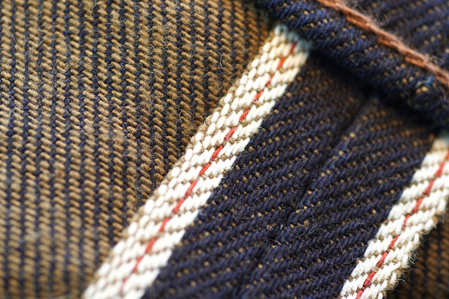 Double Dirty Fade Selvedge - Selvedge Close Up