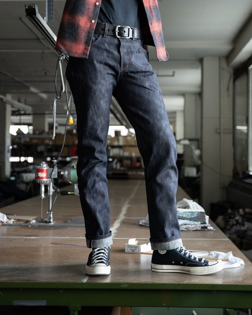 18oz Big Slub Selvedge - Lifestyle - Jeans Front