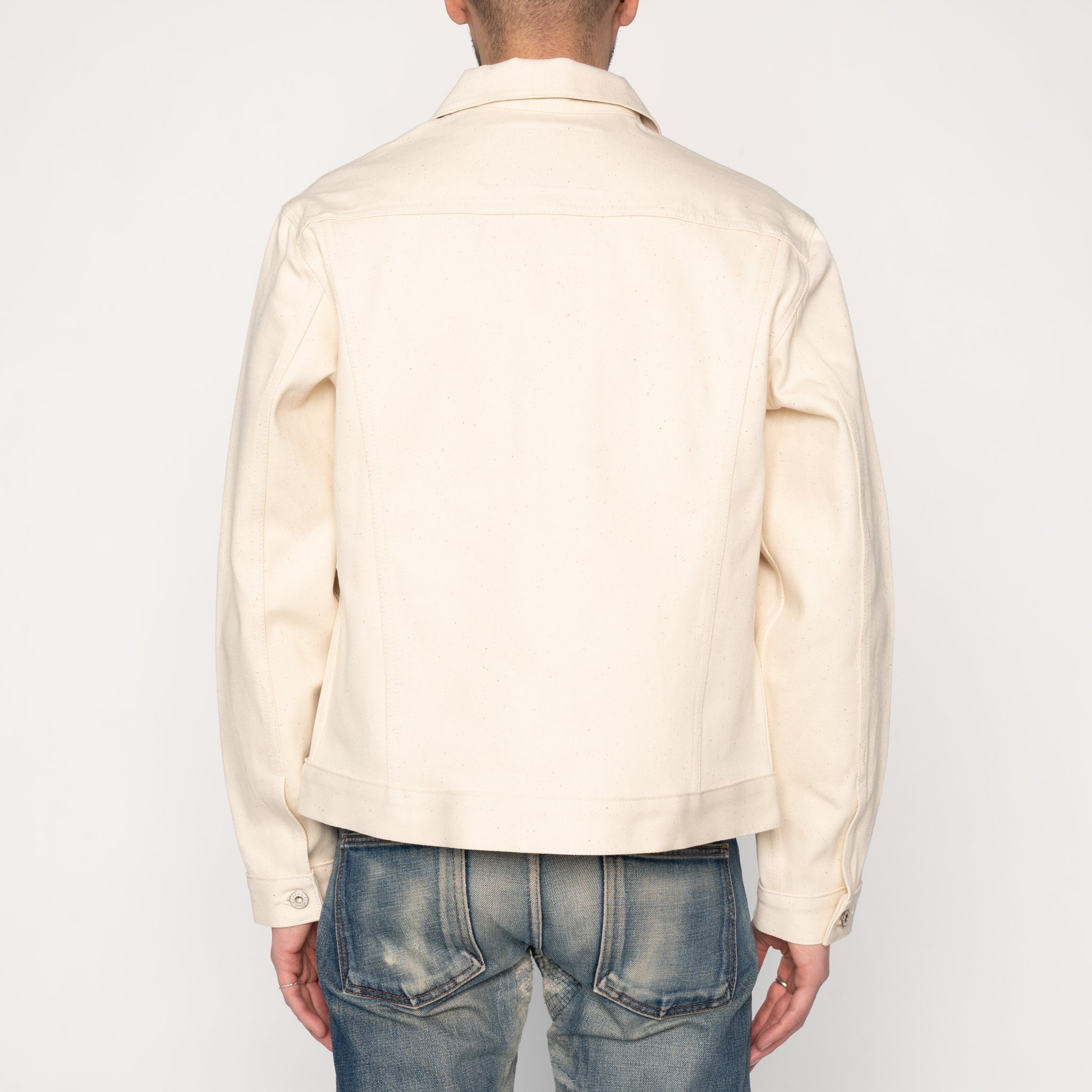  Denim Jacket - All Natural Organic Cotton Selvedge - back 