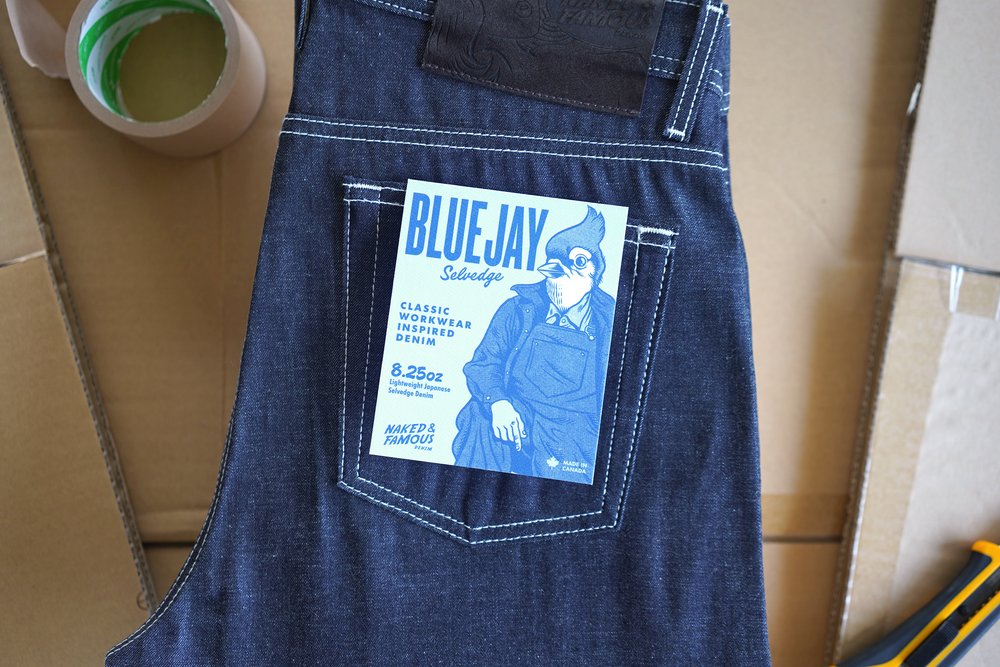 Blue Jay Selvedge - Pocket Flasher