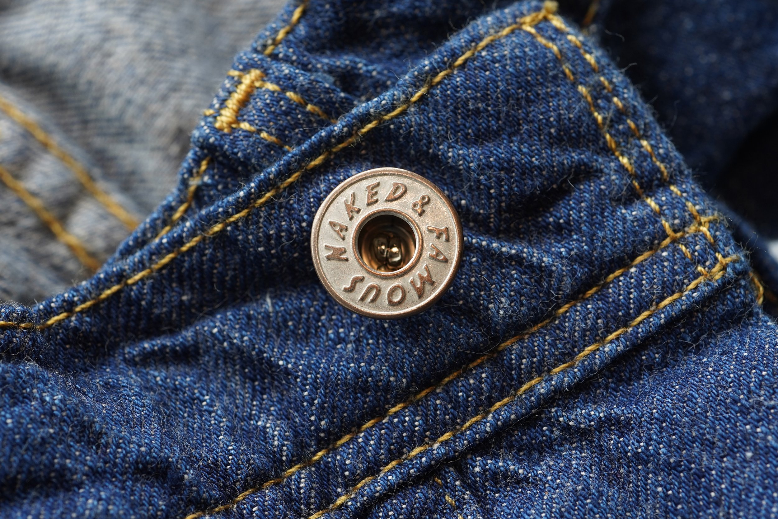 New Frontier Selvedge - Waist Button