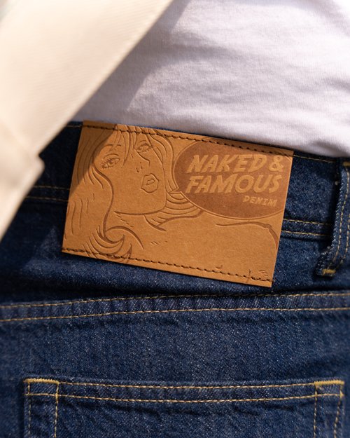 New Frontier Selvedge - Lifestyle - Leather Patch