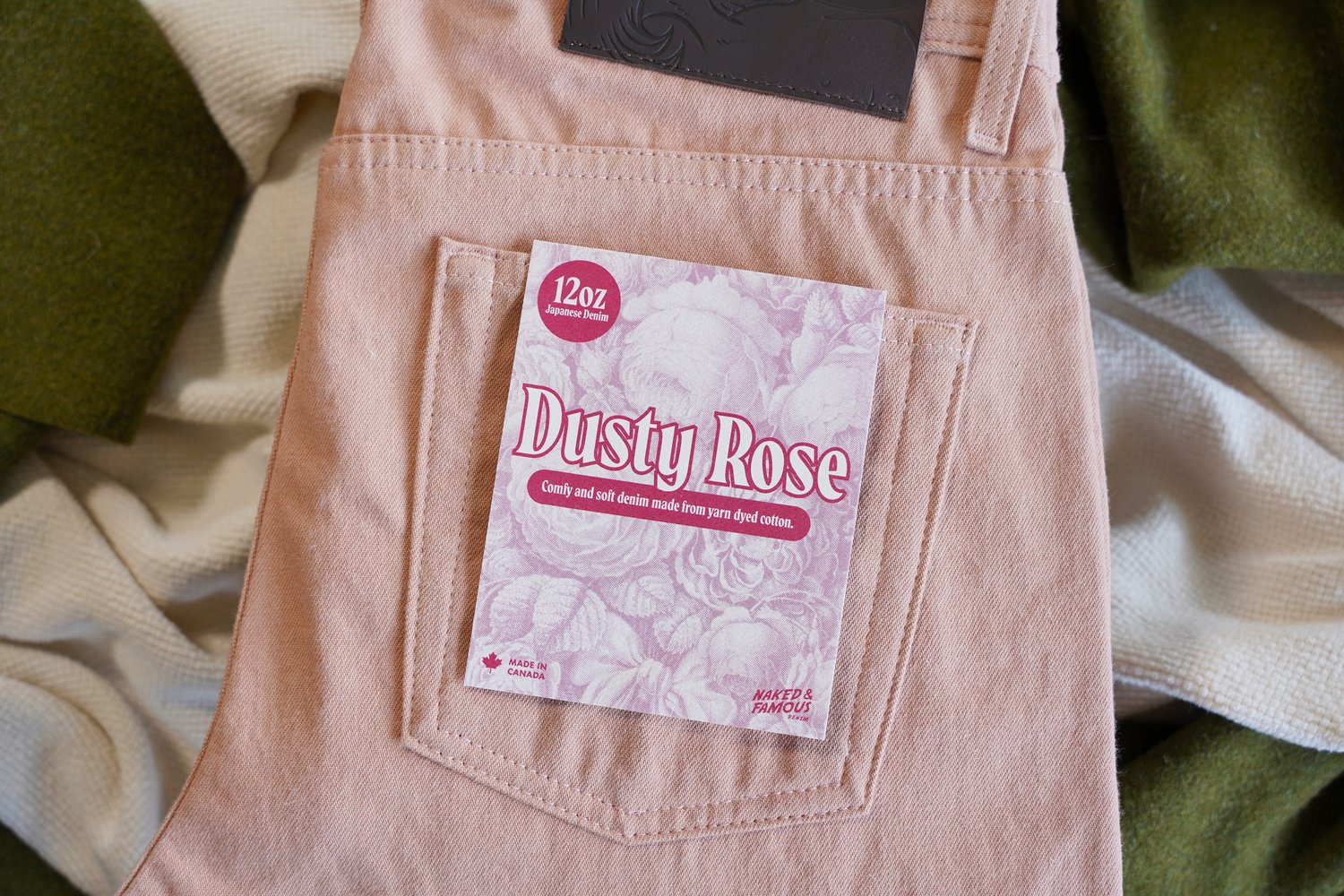 Dusty Rose Denim - Pocket Flasher