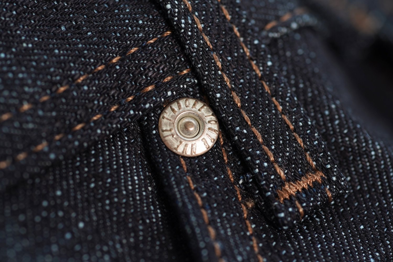 Slub Stretch Selvedge - Rivet Macro