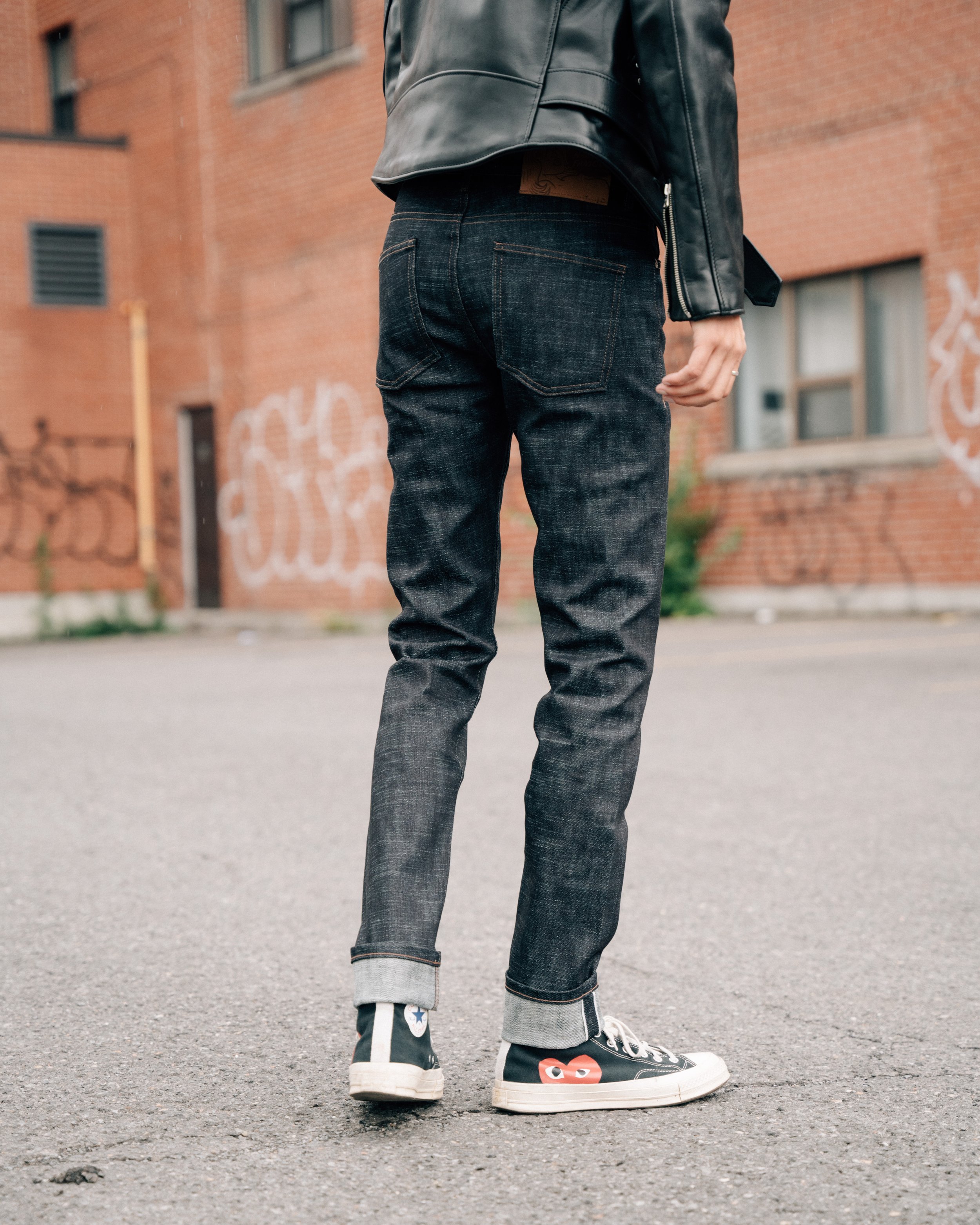 Slub Stretch Selvedge Lifestyle - Jeans Back