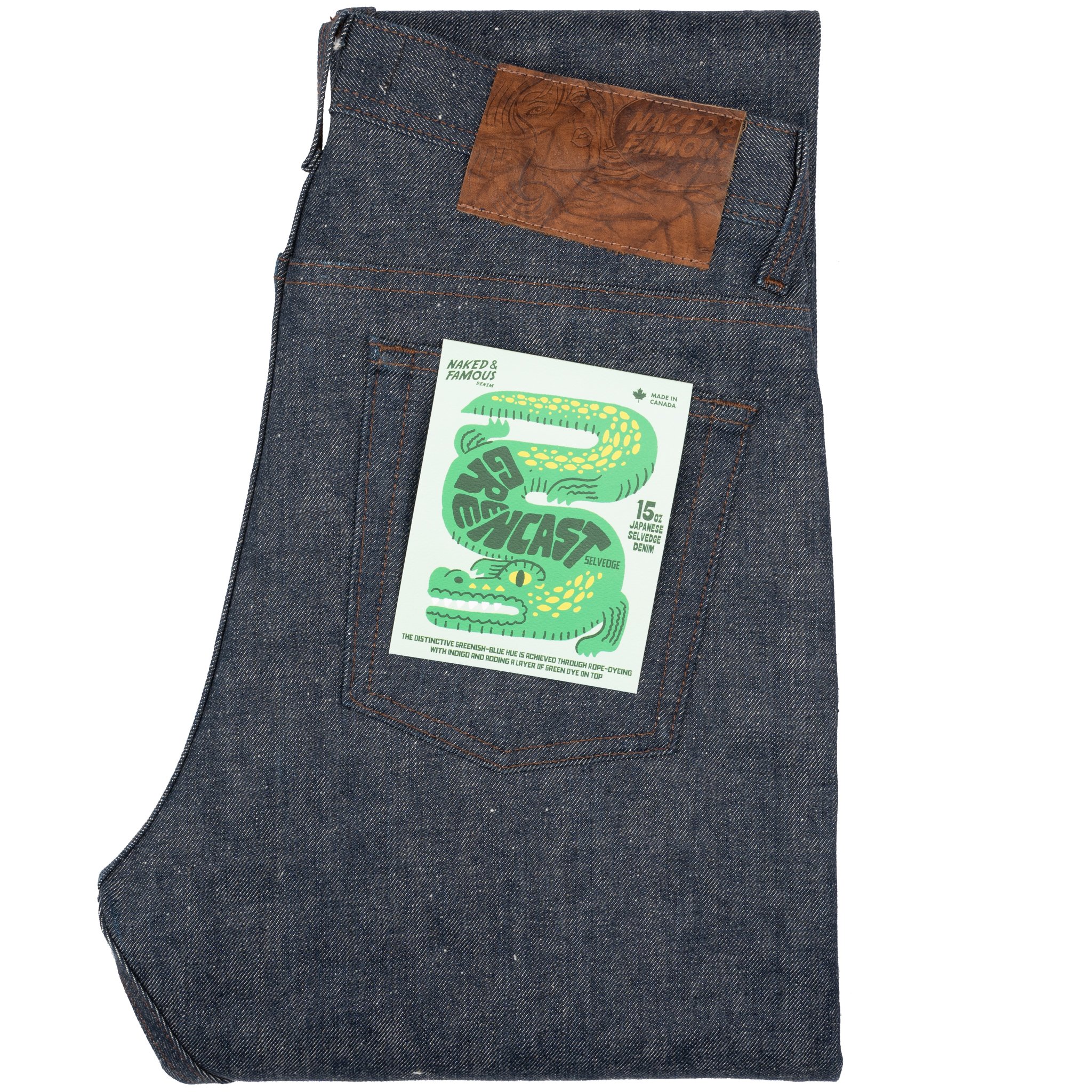  Greencast Slub Selvedge - Jeans 
