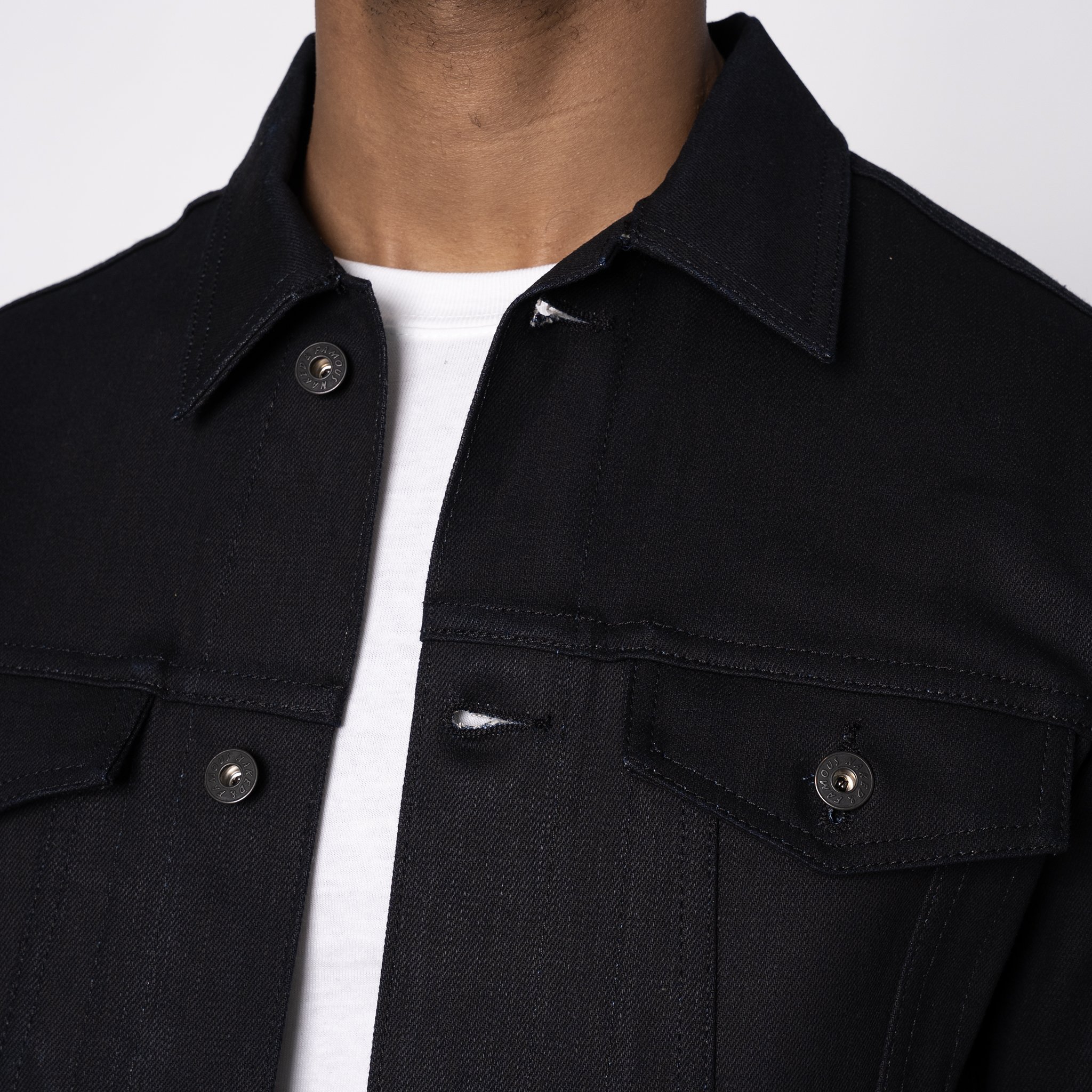 Denim Jacket - Sumi Ink Coated Selvedge | Naked & Famous Denim