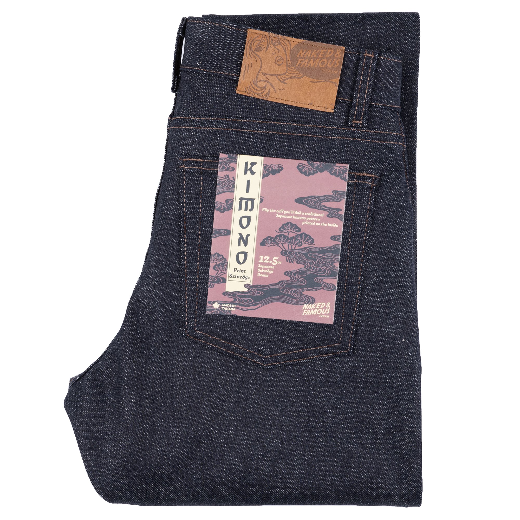  Kimono Print Selvedge - Women’s Jeans 