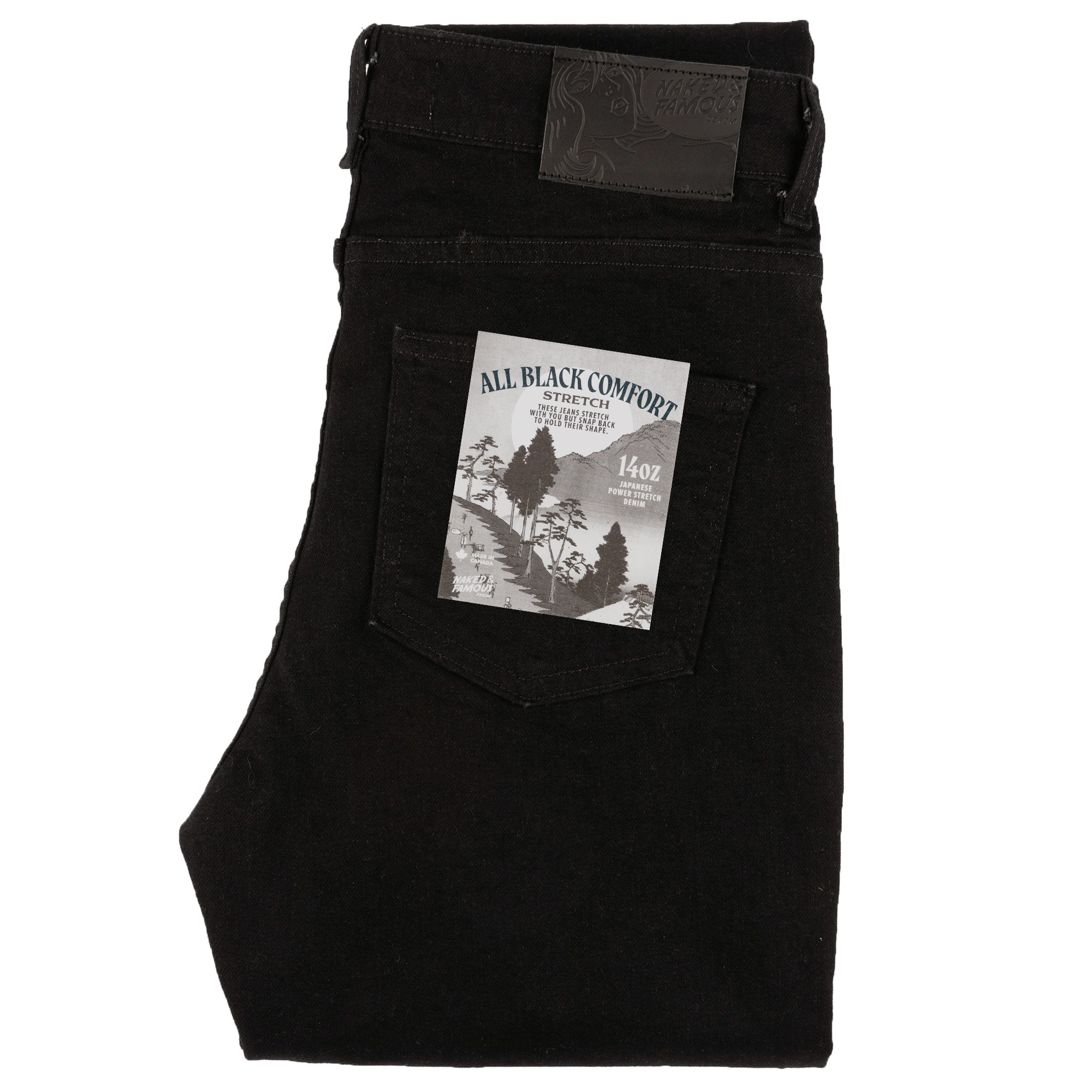  All Black Comfort Stretch - Women’s Jeans 