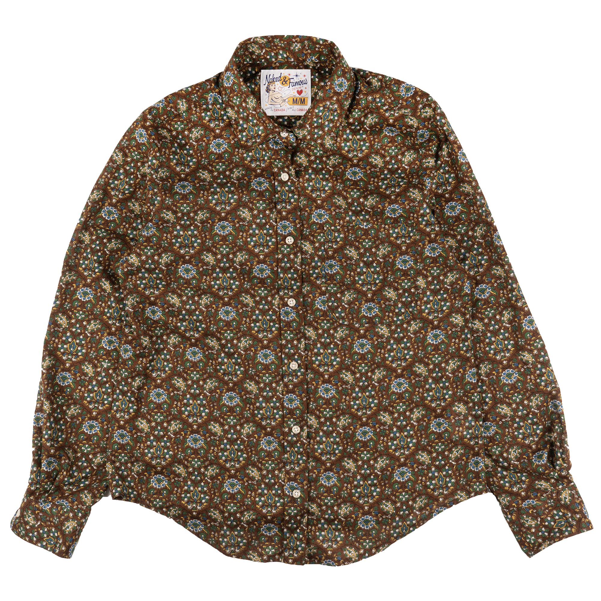  Country Shirt- Bandana Cloth - Brown 