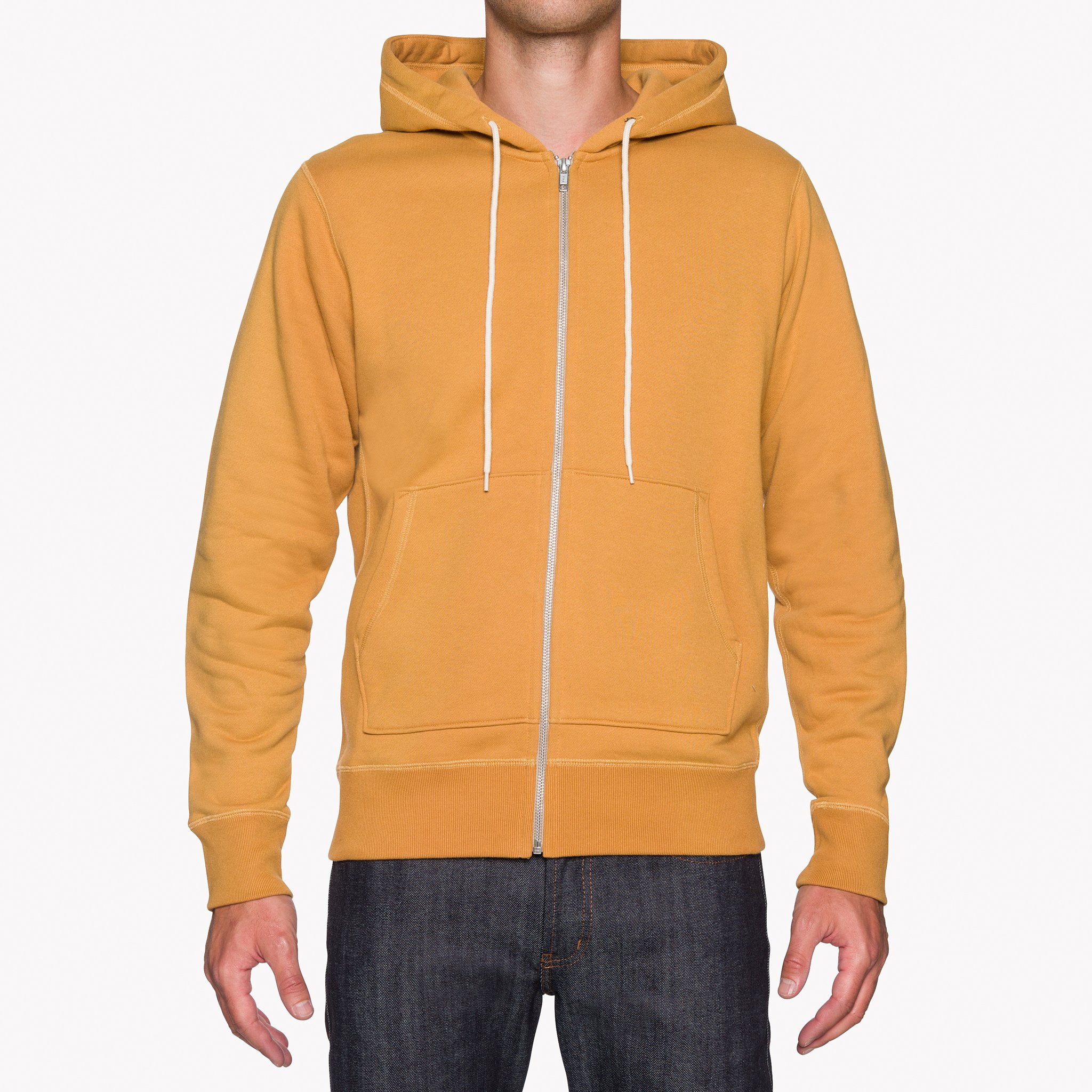  Zip Hoodie - French Terry - Amber 