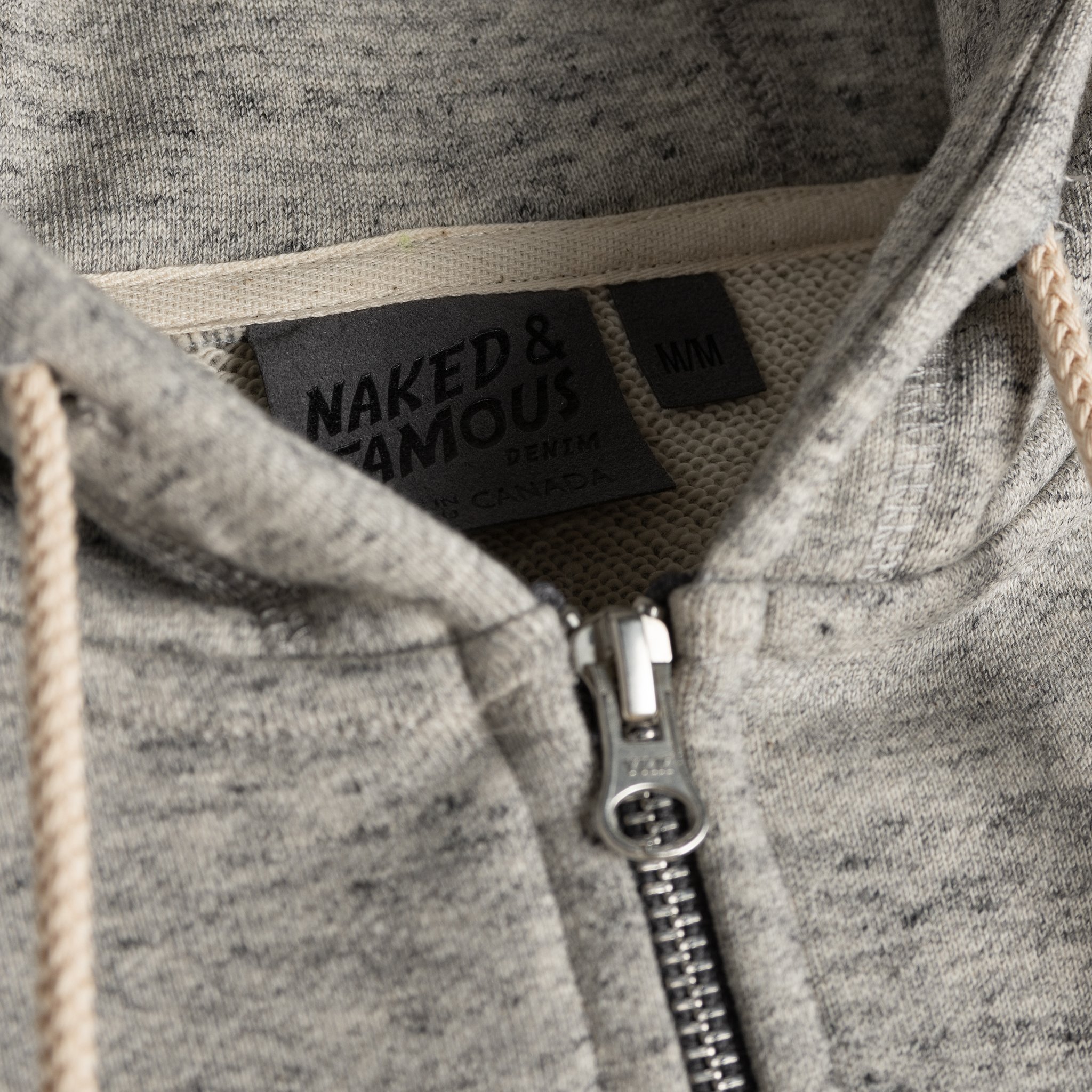  Zip Hoodie - French Terry - Grey 