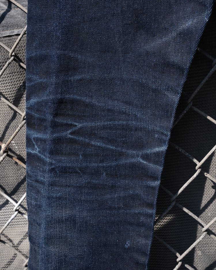 Sumi Ink Coated Selvedge - Faded - Combs