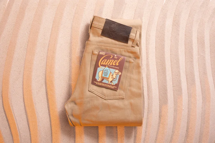 Camel Slub Selvedge